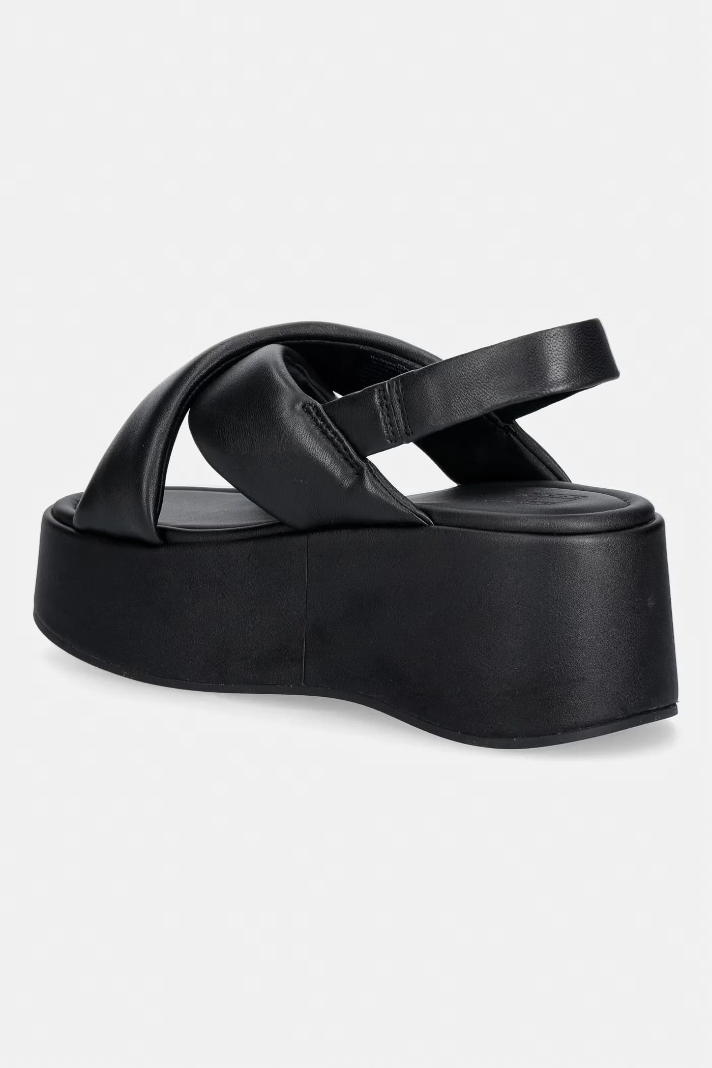 Женские кожаные босоножки на платформе TJW PADDED STRAPS WEDGES - фото 3