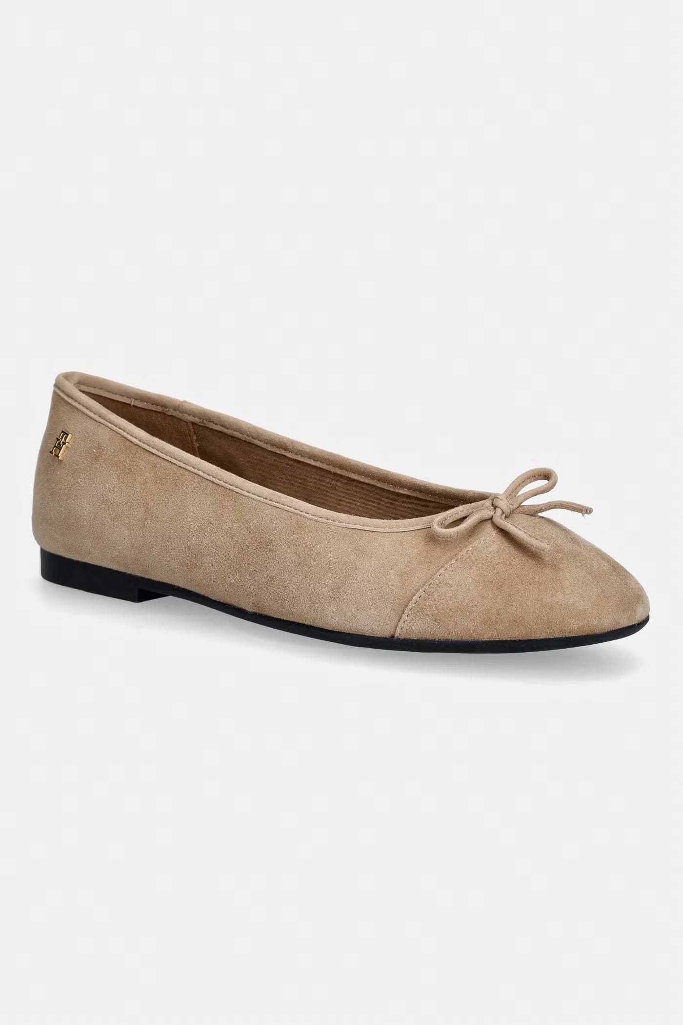 HILFIGER SUEDE BALLERINA замшевые балетки