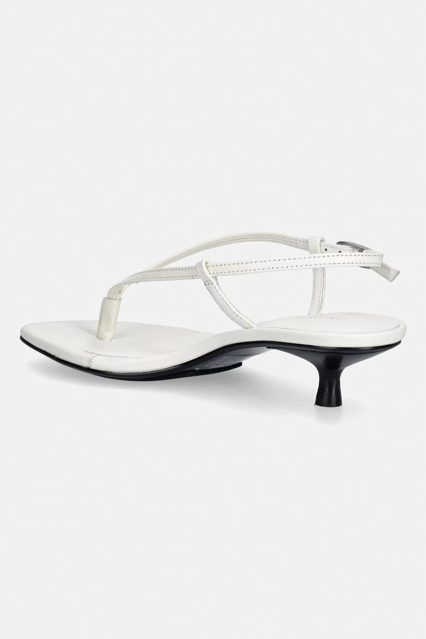 Кожаные сандалии KITT HEEL SNDL STRAPPY SLING LTH - фото 3