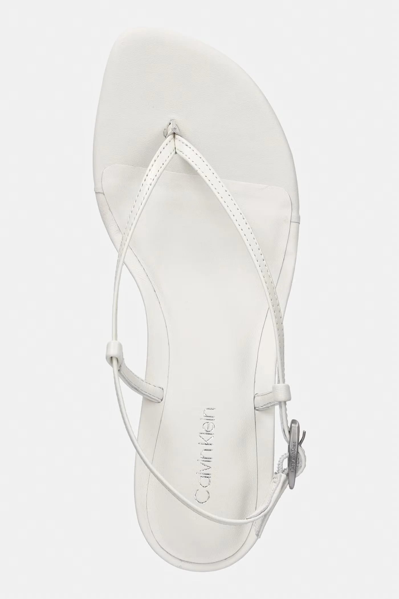 Кожаные сандалии KITT HEEL SNDL STRAPPY SLING LTH - фото 4
