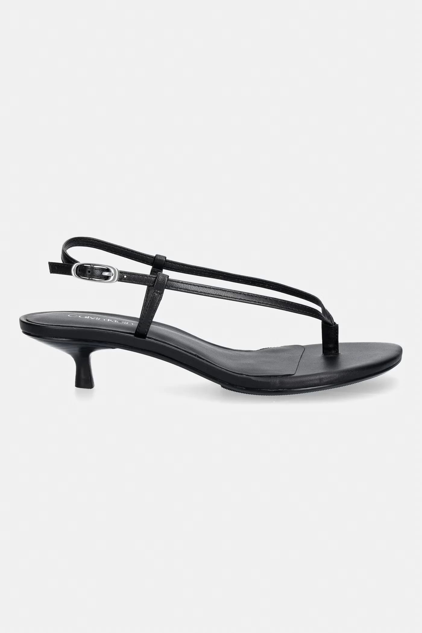 Кожаные сандалии KITT HEEL SNDL STRAPPY SLING LTH - фото 2