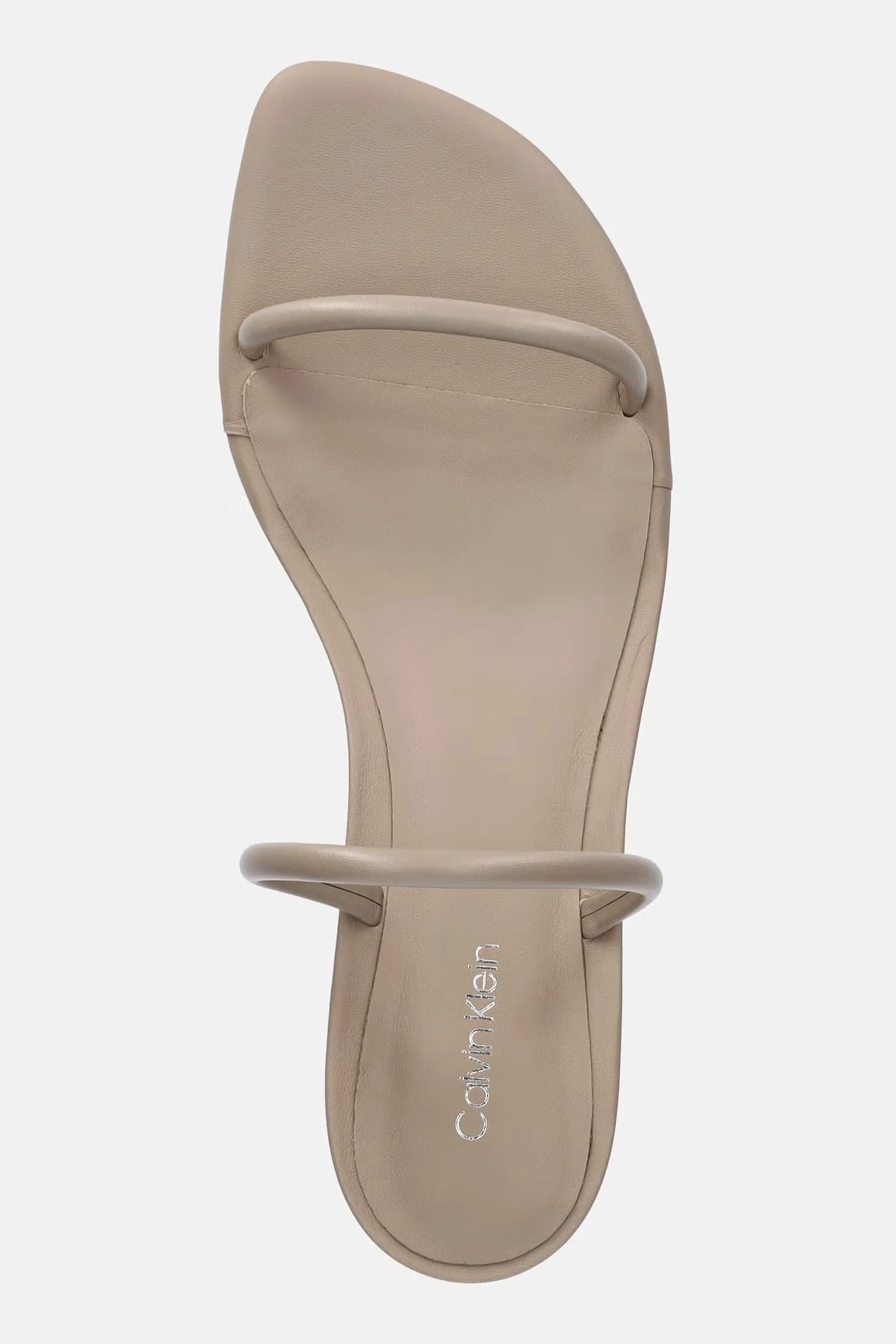 Кожаные босоножки на высоком каблуке KITT HEEL SNDL DOUBLE STRAP LTH - фото 4