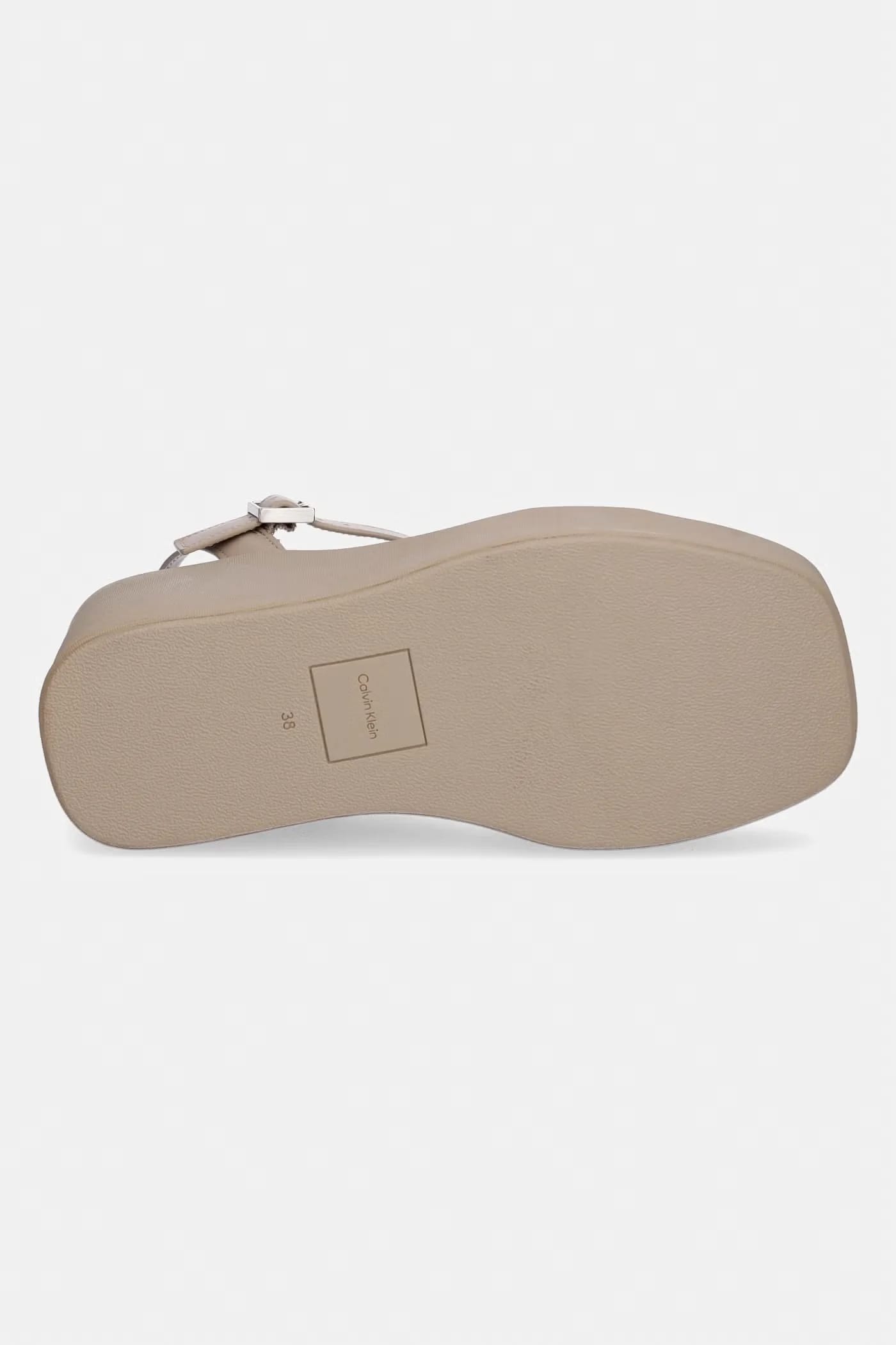 Босоножки на танкетке WEDGE 70 SNDL WEBBING LTH - фото 5