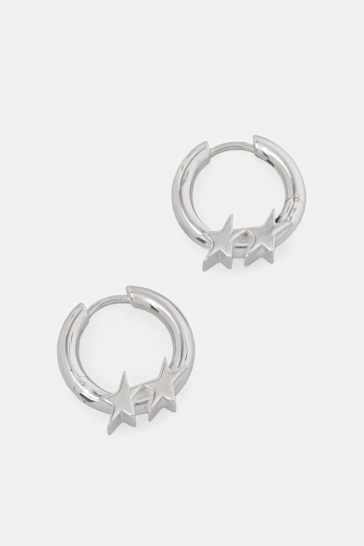 Серебряные серьги