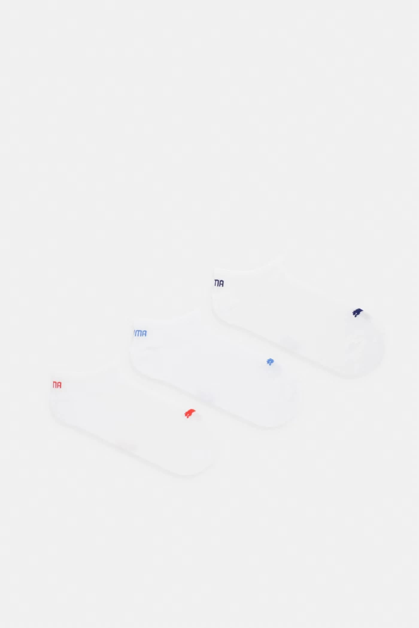 SNEAKER PLAIN, 3 пары носков