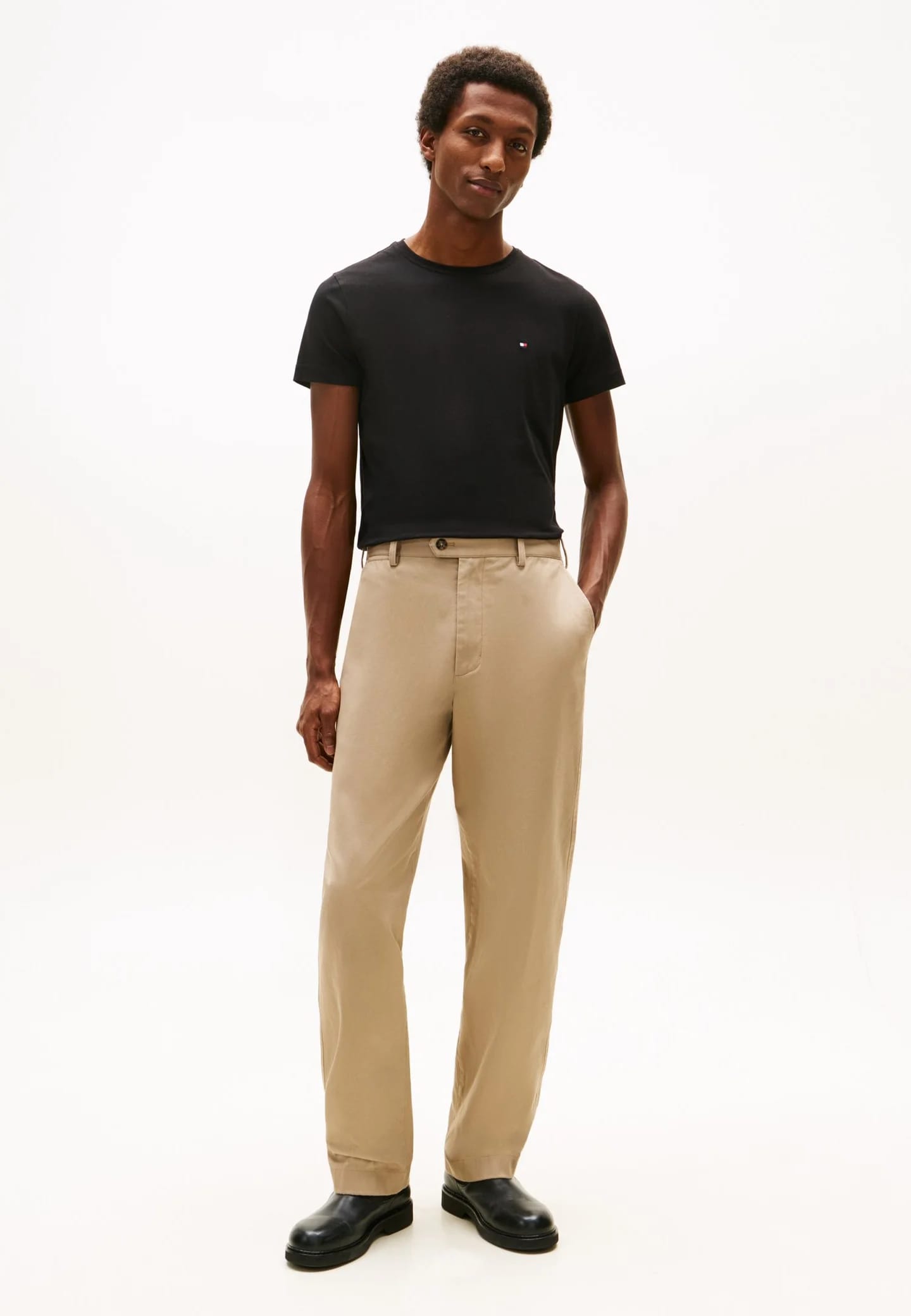 ФУТБОЛКА CORE STRETCH SLIM NECK - Базовая футболка - фото 2