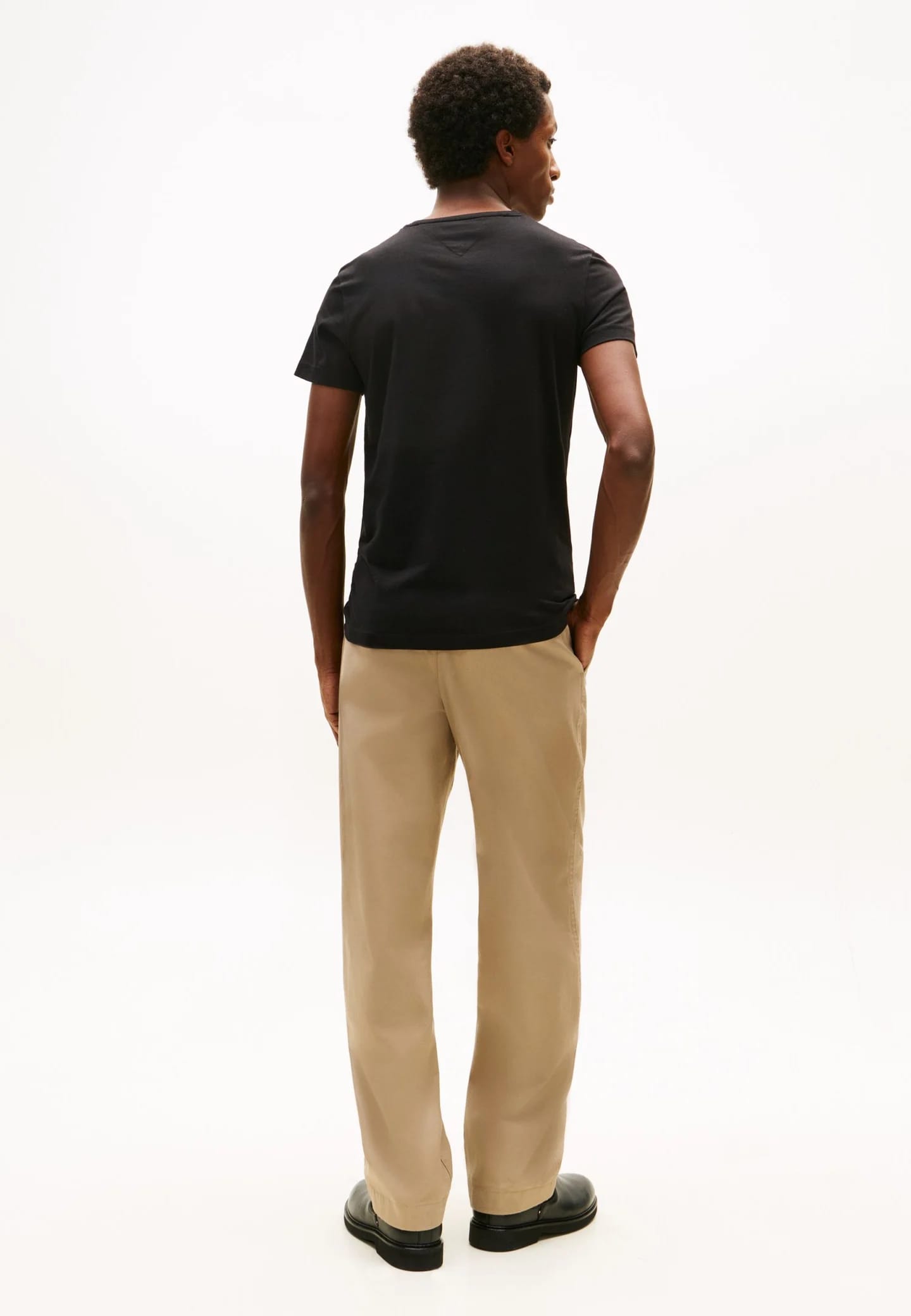 ФУТБОЛКА CORE STRETCH SLIM NECK - Базовая футболка - фото 4