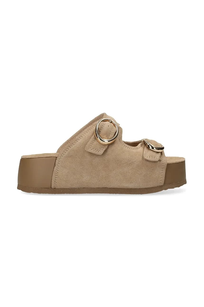 Тапочки женские замшевые TULAYA SCARLETT Sandal