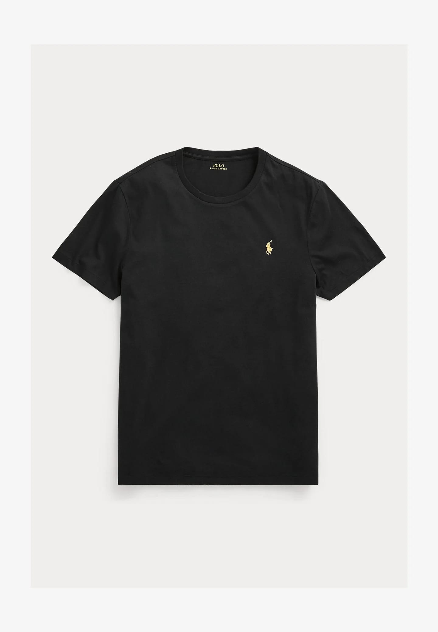 ФУТБОЛКА CUSTOM SLIM FIT ИЗ ДЖЕРСИ С КРУГЛЫМ ВЫРЕЗОМ - Базовая футболка - фото 5