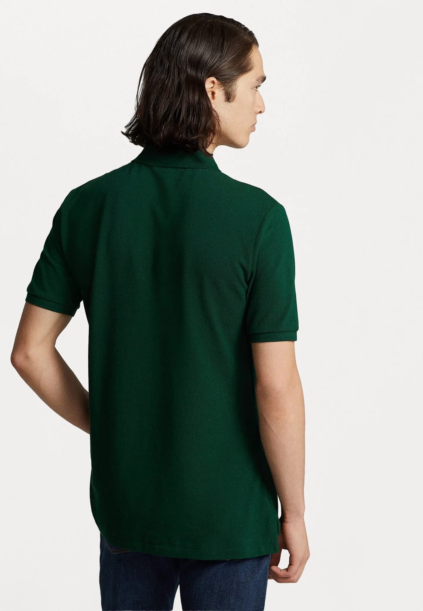 SLIM FIT MESH POLO SHIRT - Рубашка поло - фото 3