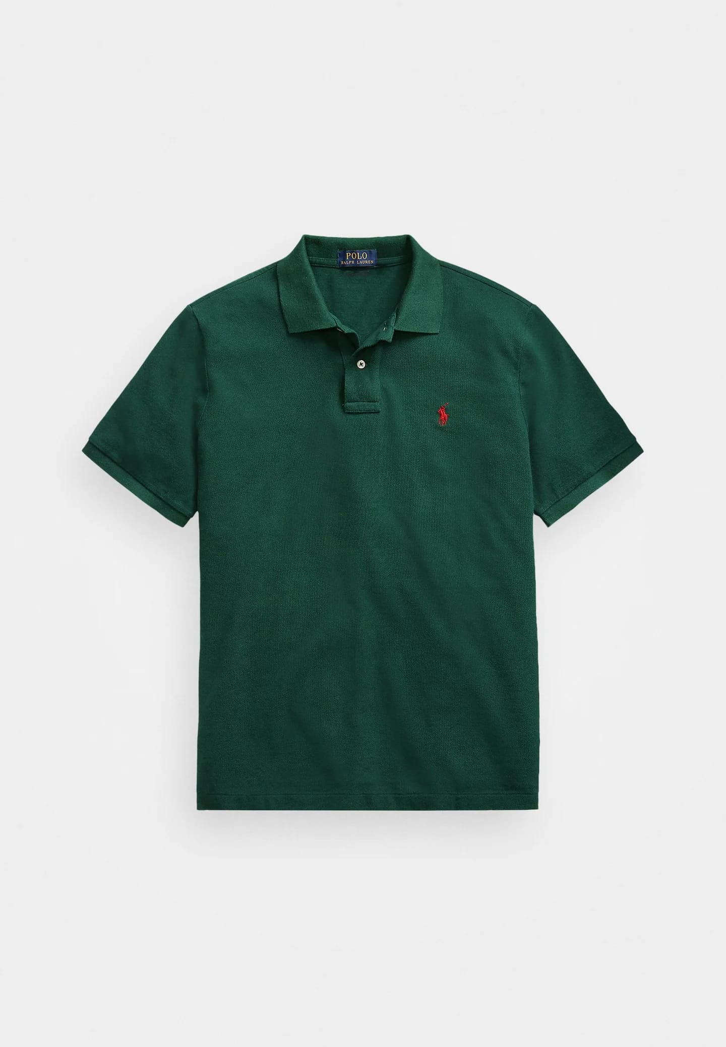 SLIM FIT MESH POLO SHIRT - Рубашка поло - фото 4