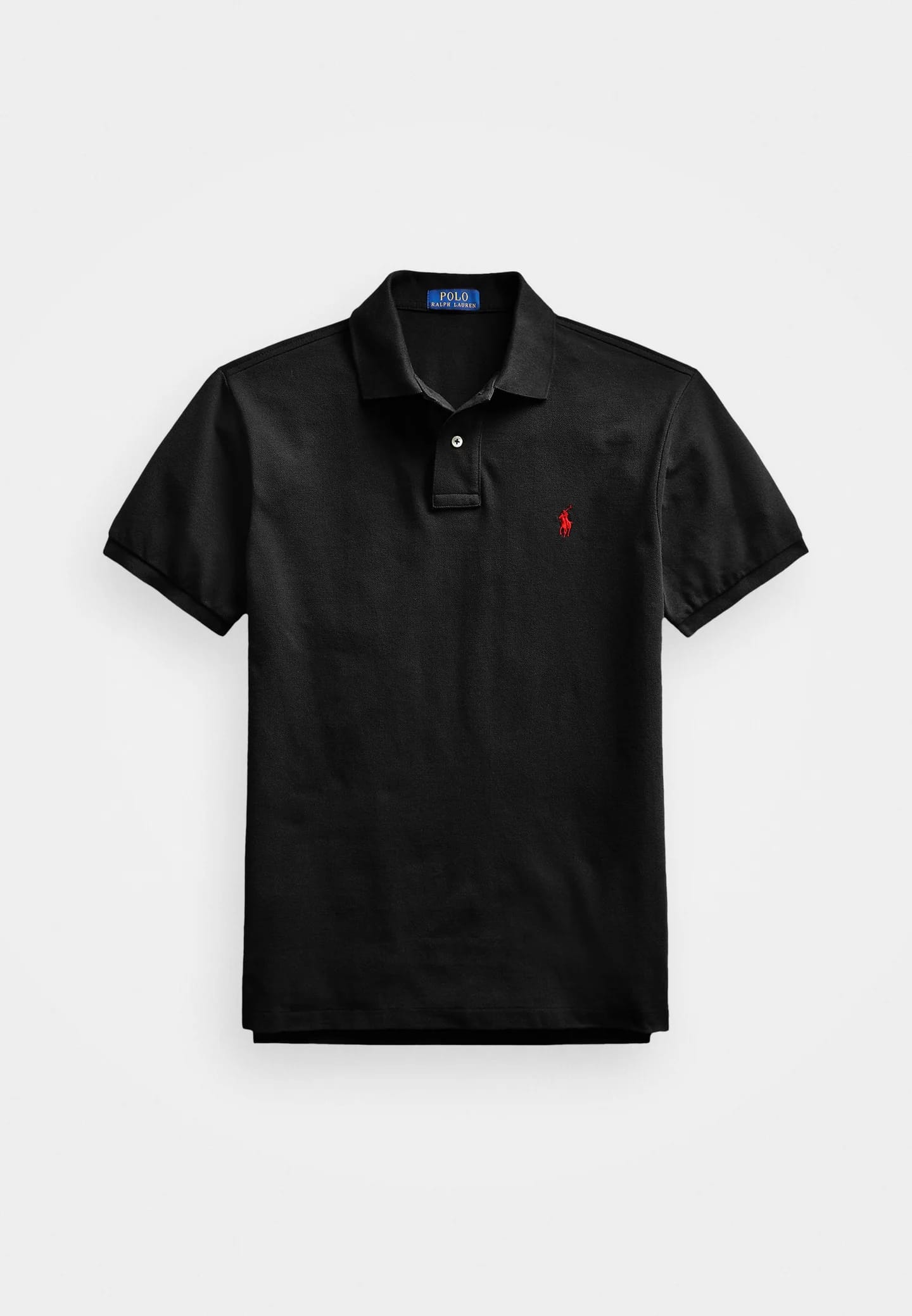 SLIM FIT MESH POLO SHIRT - Рубашка поло - фото 4