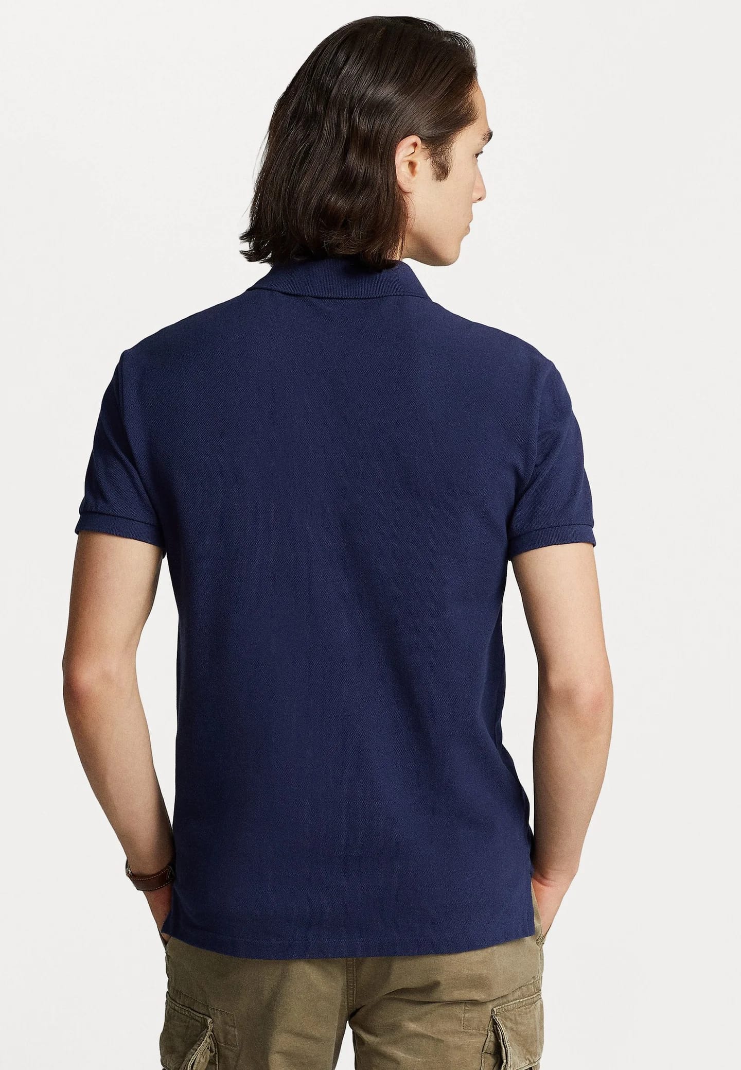 SLIM FIT MESH POLO SHIRT - Рубашка поло - фото 2