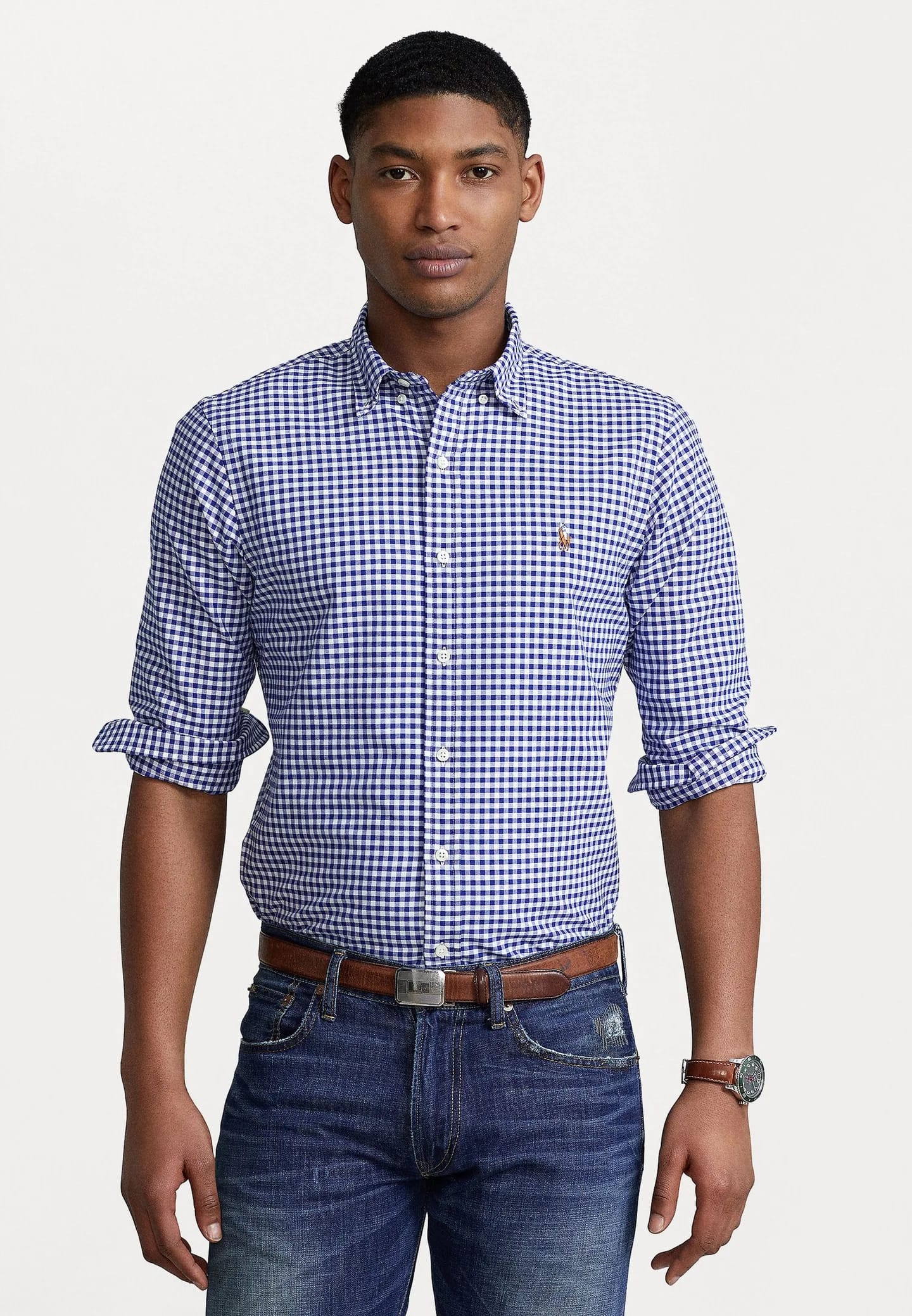ОКСФОРДСКАЯ РУБАШКА SLIM FIT - Рубашка