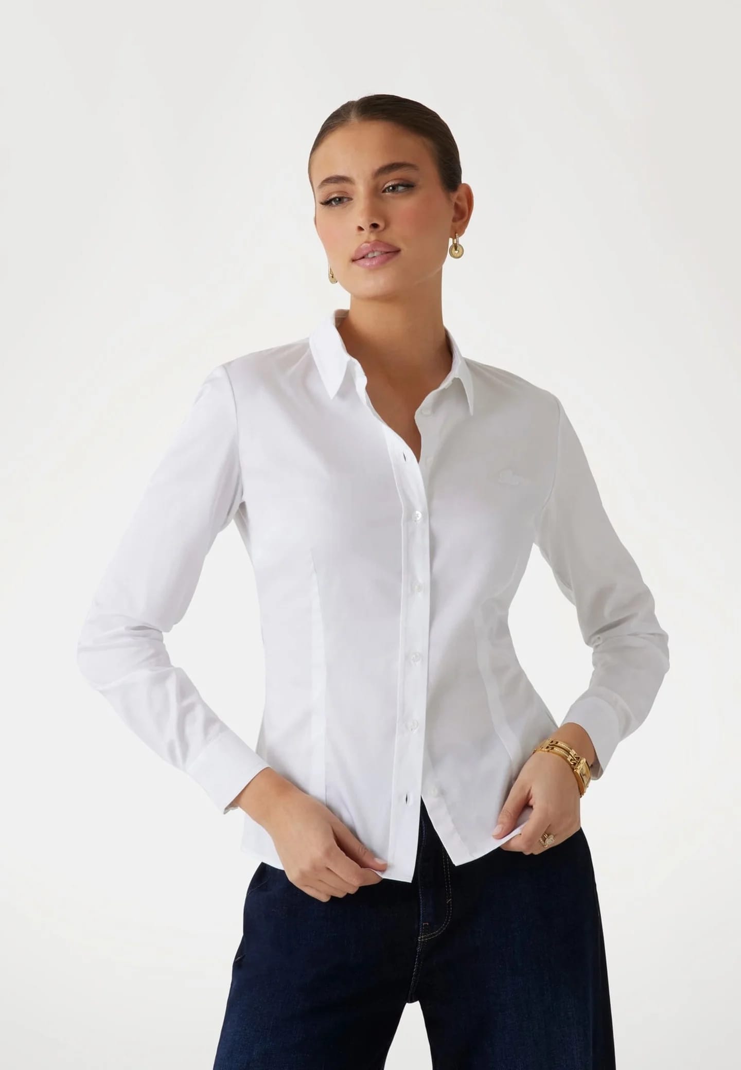 KLASSISCHES SLIM FIT - Блузка