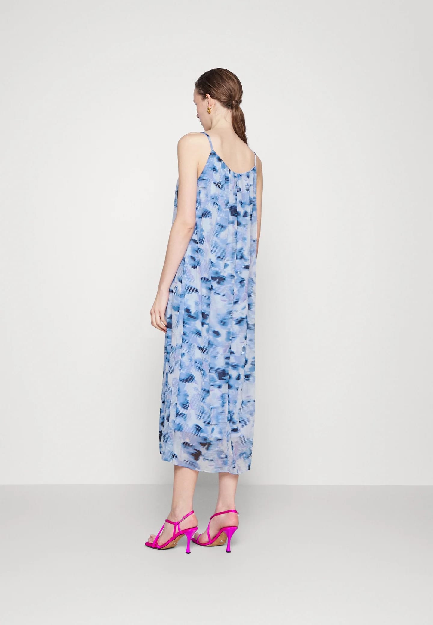 S/L PRNT CHFFN DRESS - Коктейльное платье - фото 3