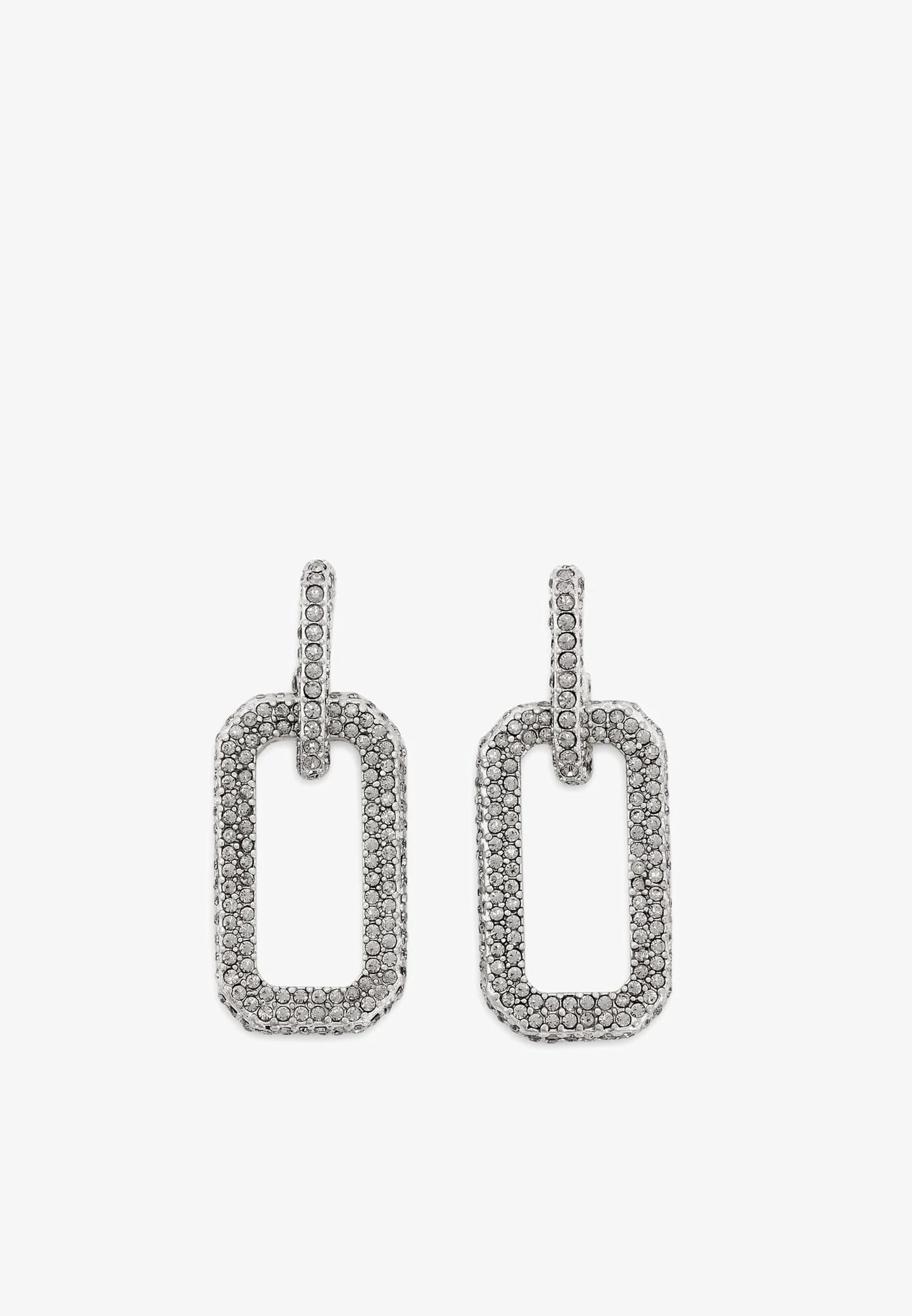 PAVE LINK DROP - Серьги