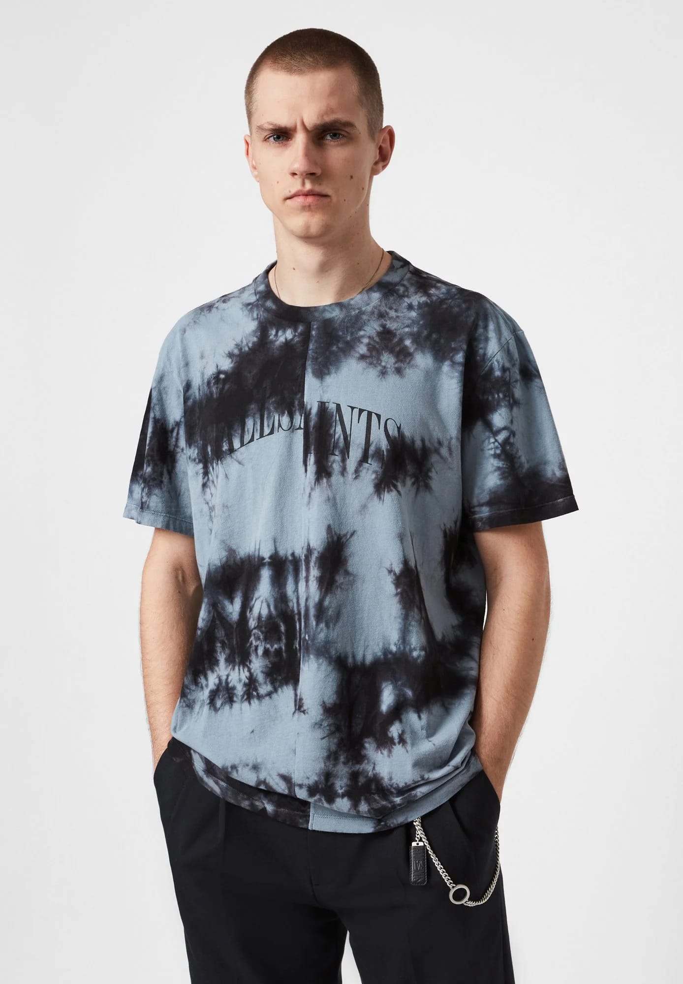 DROPOUT TIE DYE SS CREW - Футболка с принтом