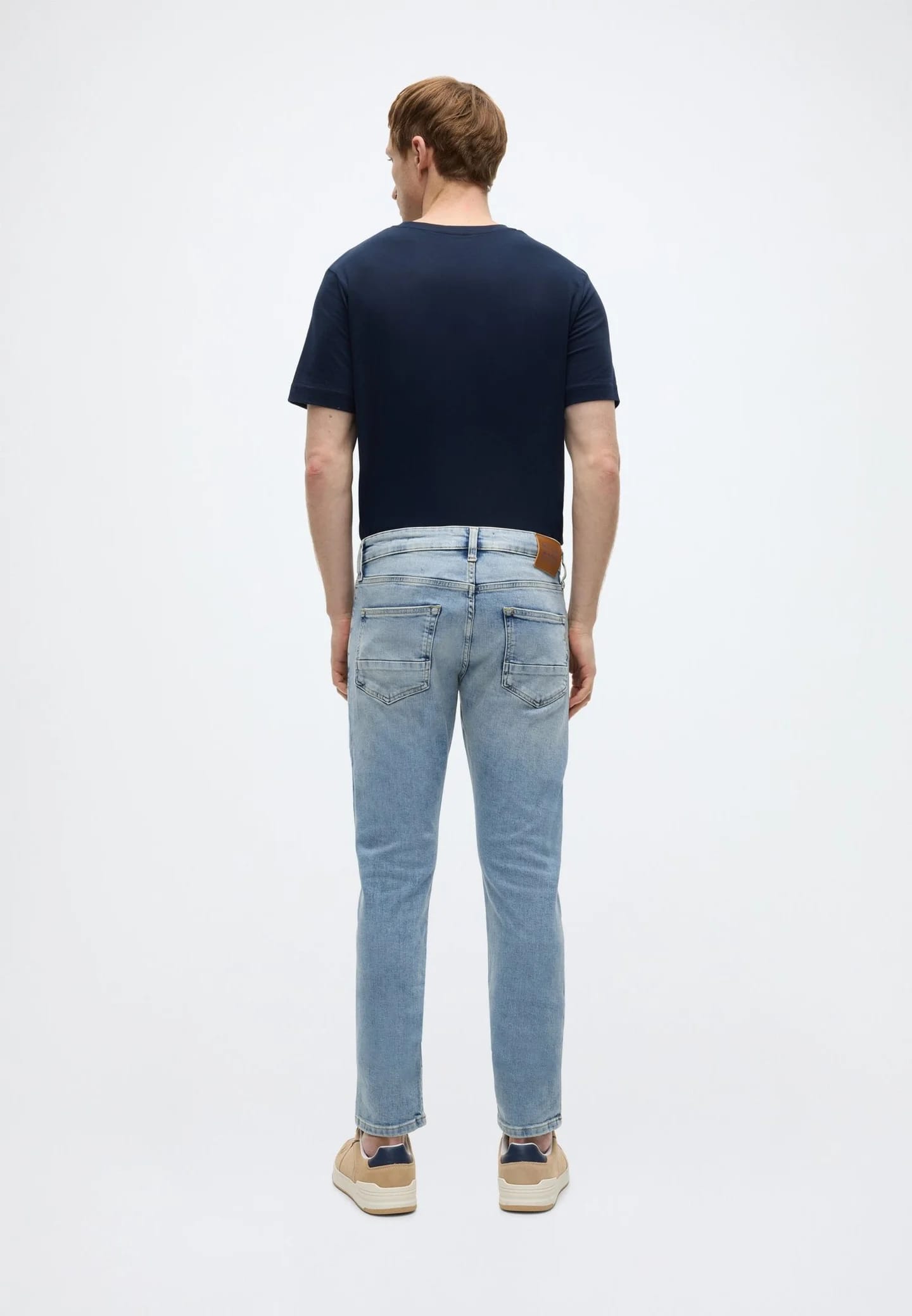 CORE RALSTON IN ORGANIC COTTON – AQUA BLUE – джинсы Slim Fit - фото 3