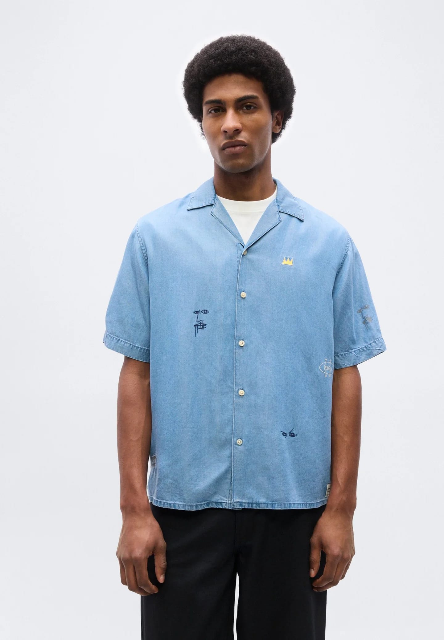 BASQUIAT RELAXED - Рубашка - фото 3