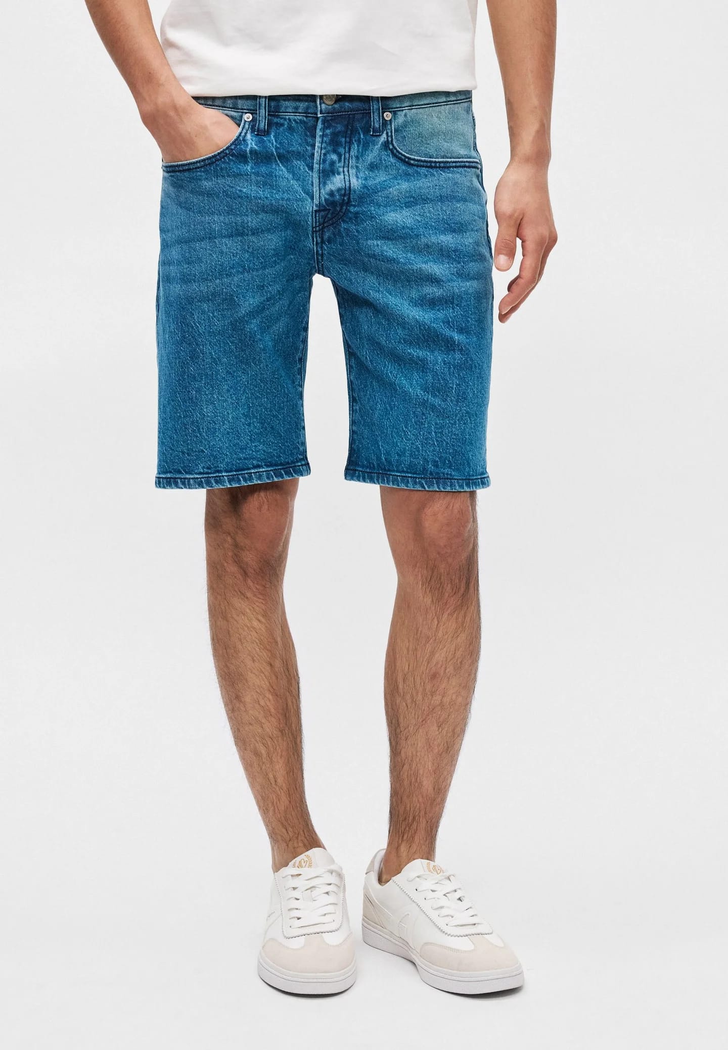 RALSTON SLIM FIT - Джинсовые шорты - фото 3