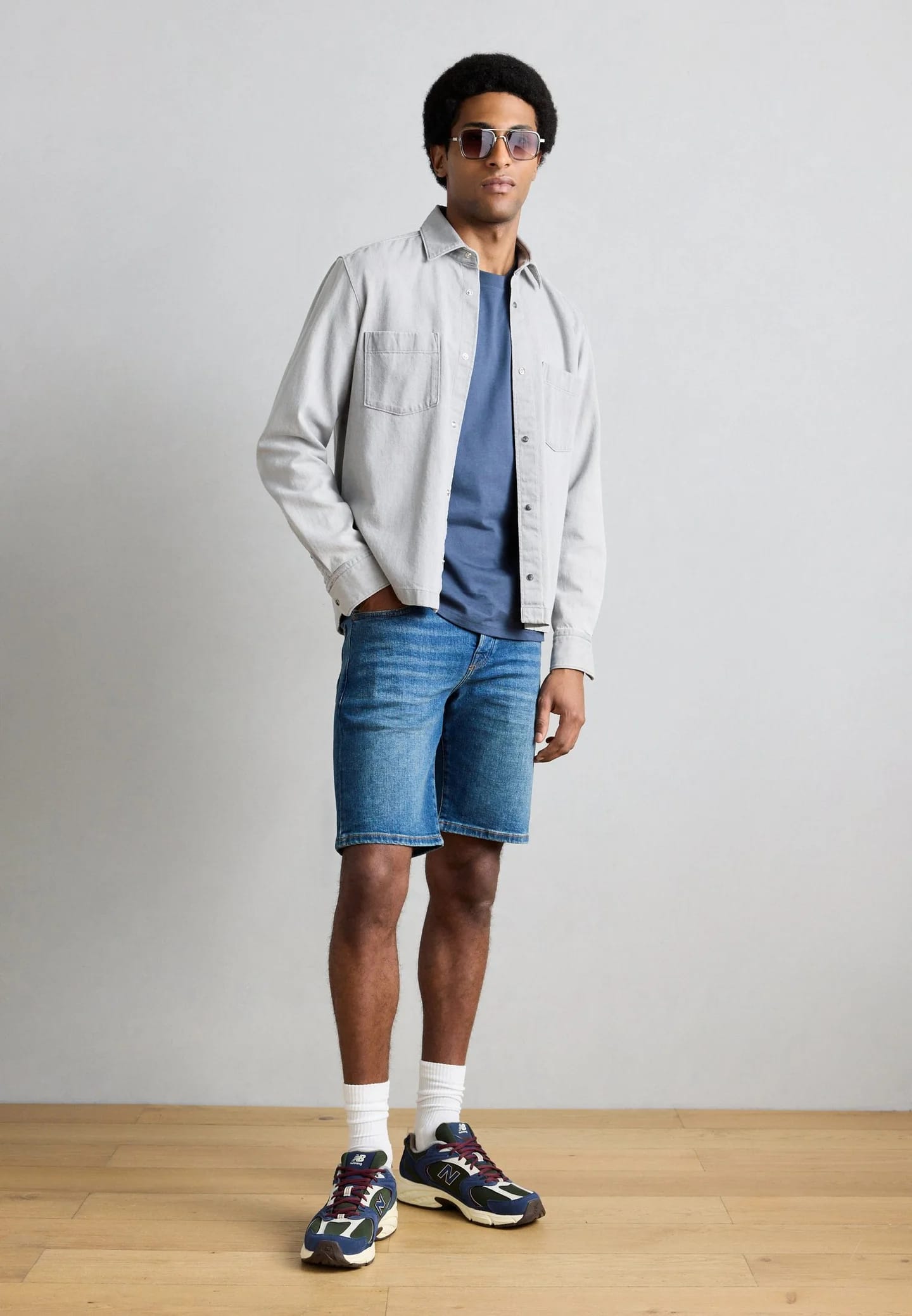 RALSTON SLIM FIT - Джинсовые шорты - фото 2