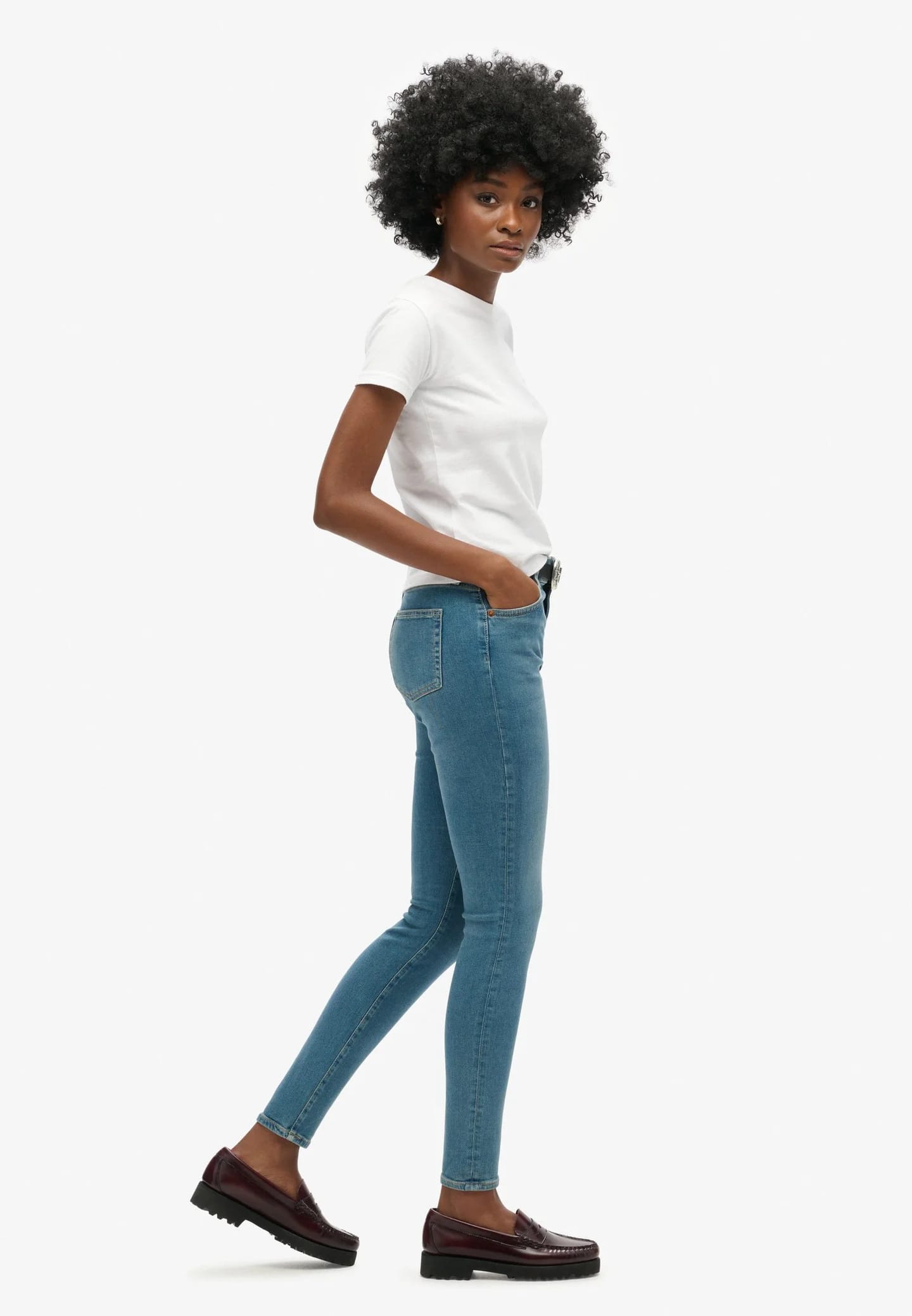 VINTAGE HIGH RISE – Джинсы Skinny Fit - фото 4