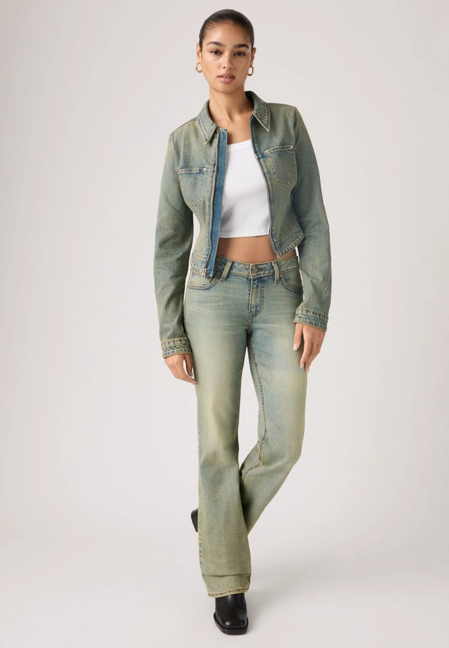 Джинсы Bootcut - фото 2