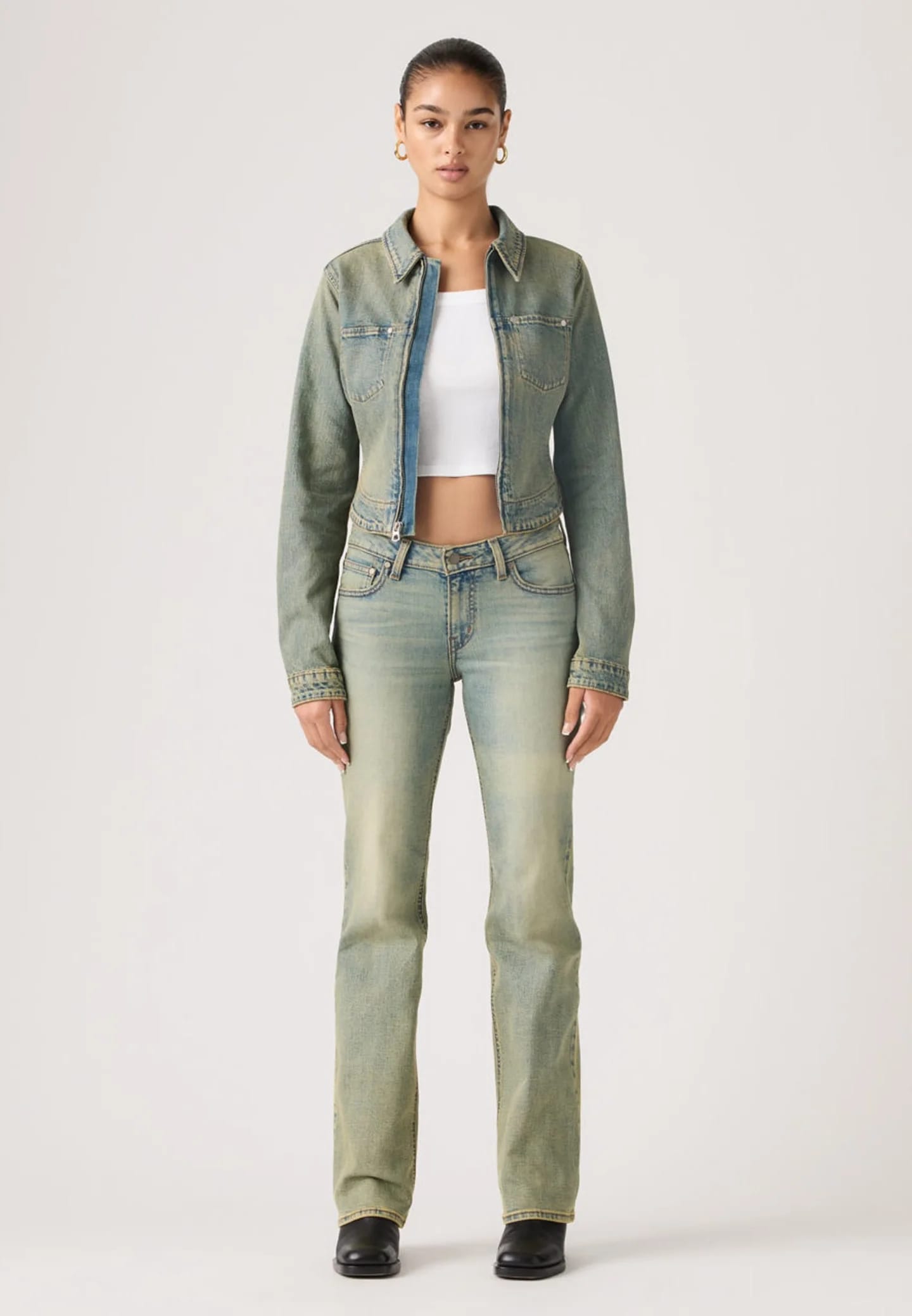 Джинсы Bootcut - фото 4