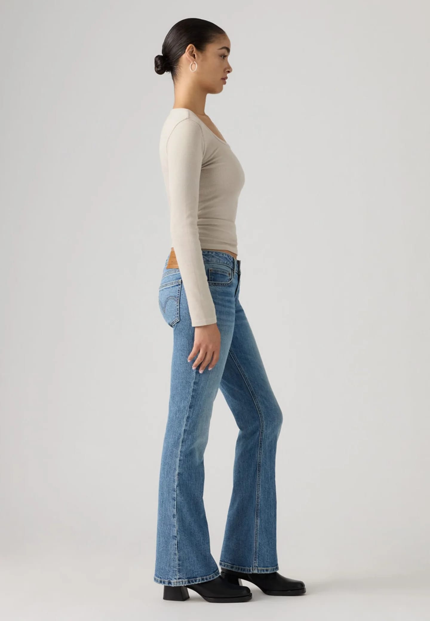 LOW SLIM BOOT - Джинсы Bootcut - фото 5