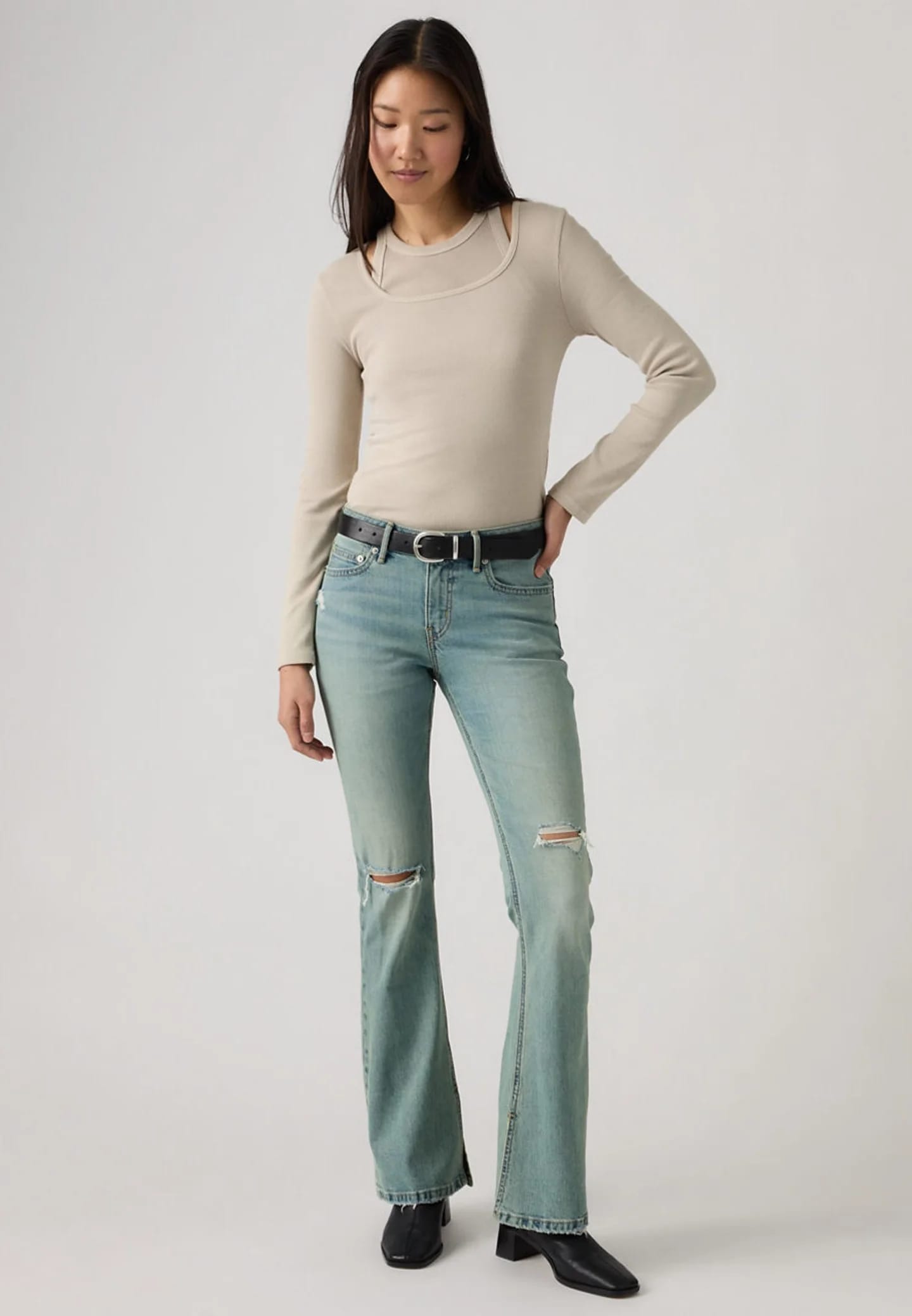 LOW SLIM BOOT - Джинсы Bootcut - фото 2