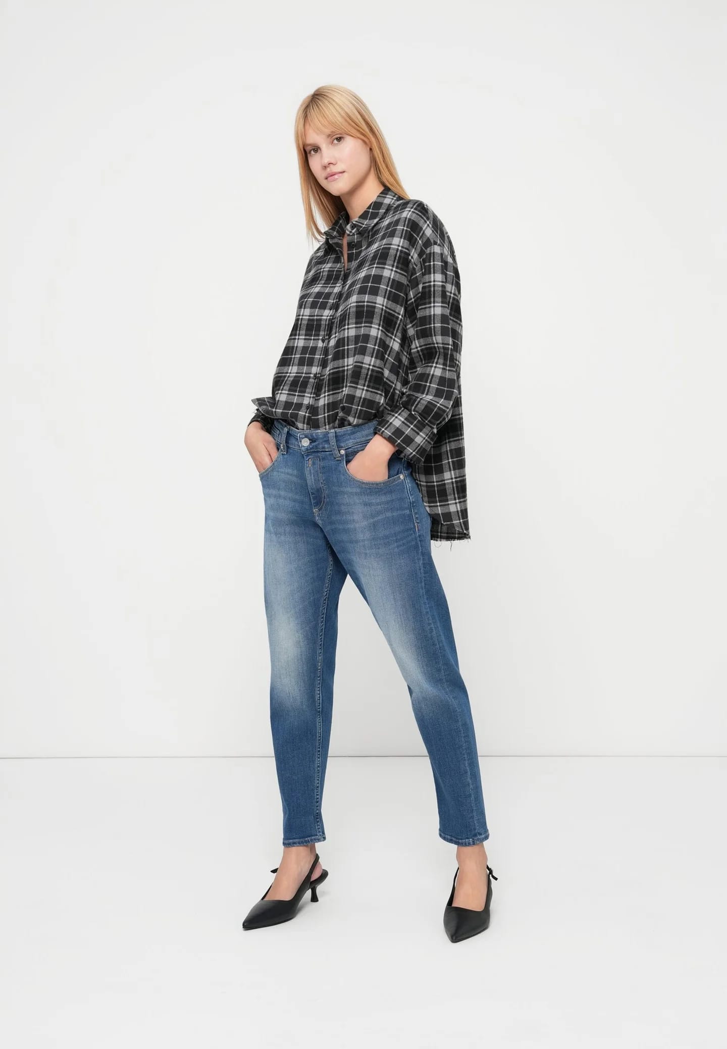 MARTY SLIM BOY FIT JEANS - Зауженные джинсы - фото 2