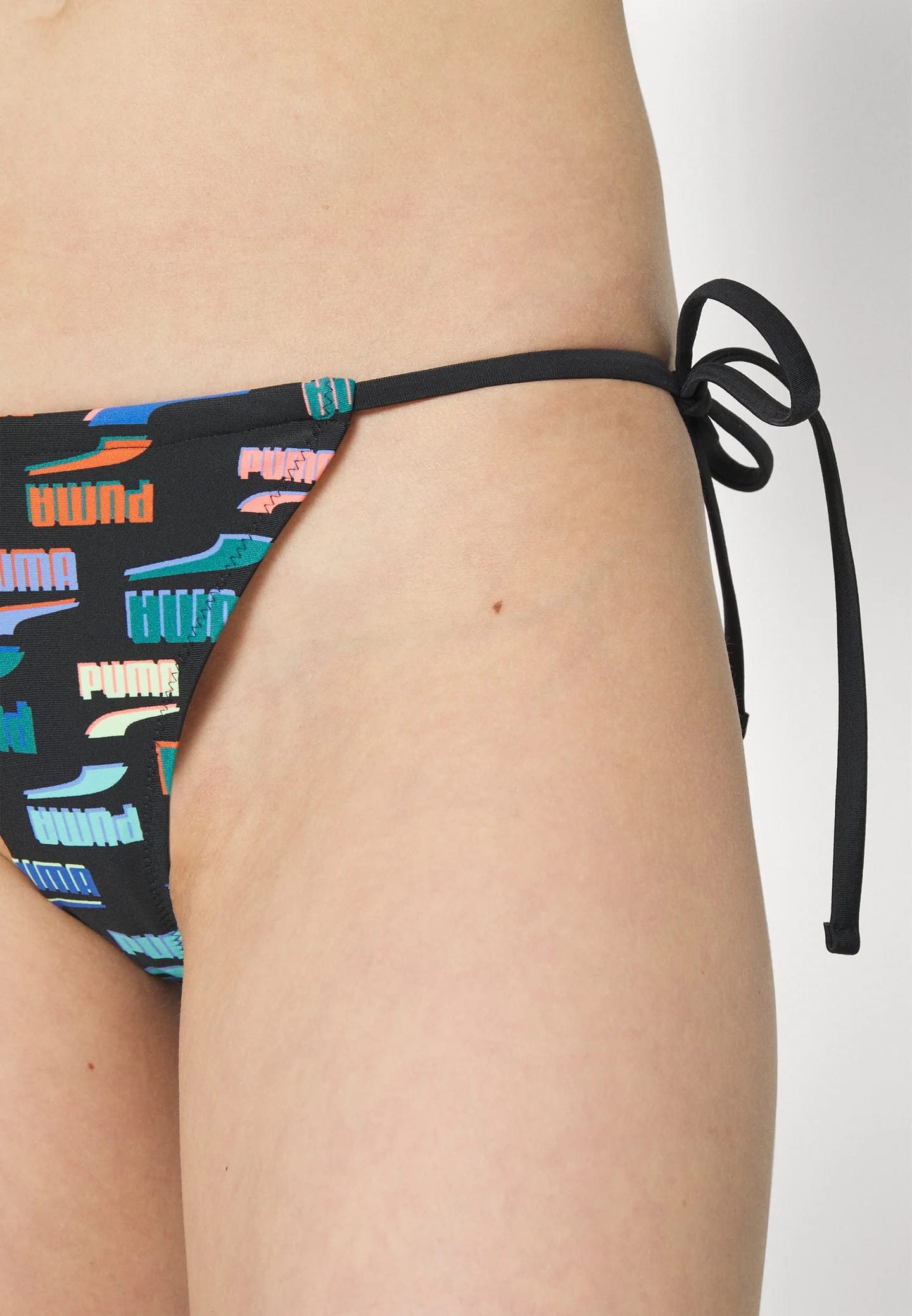 SWIM WOMEN SIDE TIE TANGA - Плавки бикини - фото 5