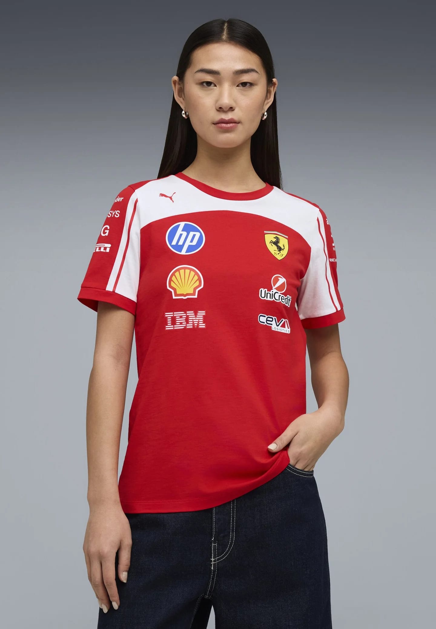 SCUDERIA FERRARI HP REPLICA T-SHIRT - Футболка с принтом