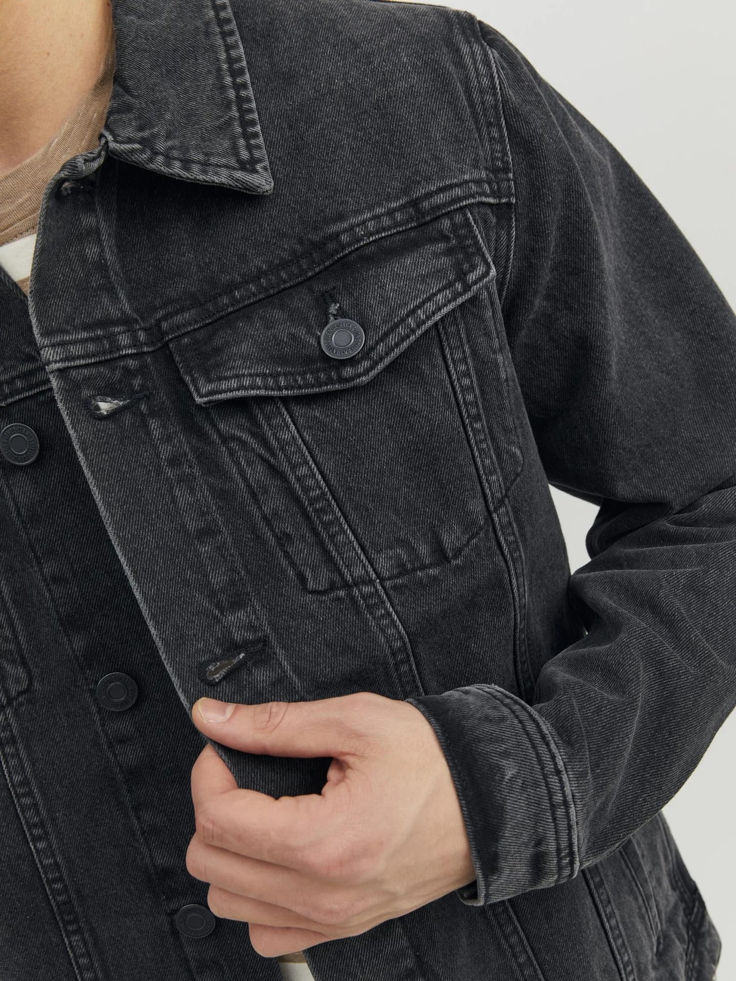 JJIJEAN JACKET - Джинсовая куртка - фото 5