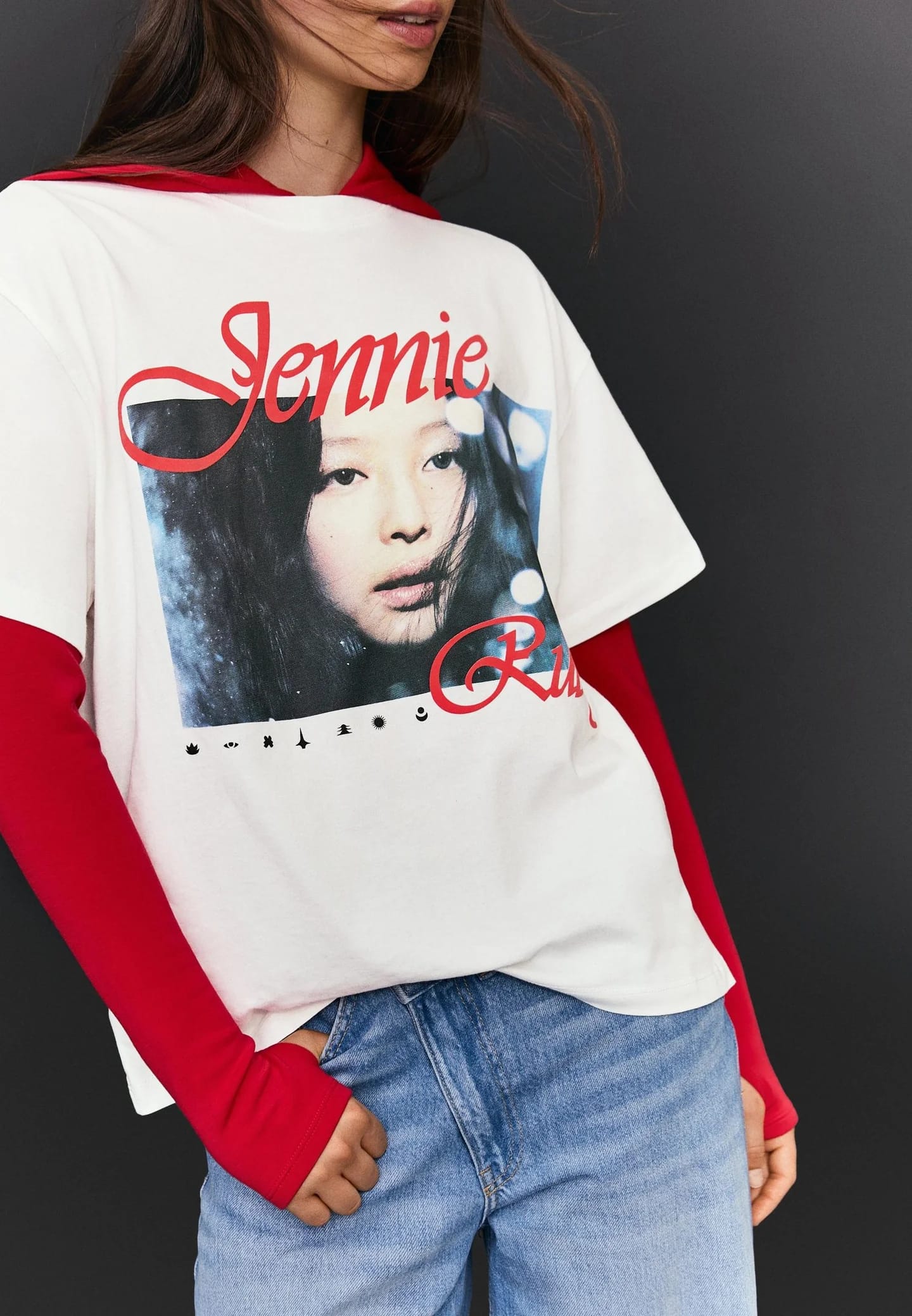 OVERSIZE - футболка с принтом - фото 4