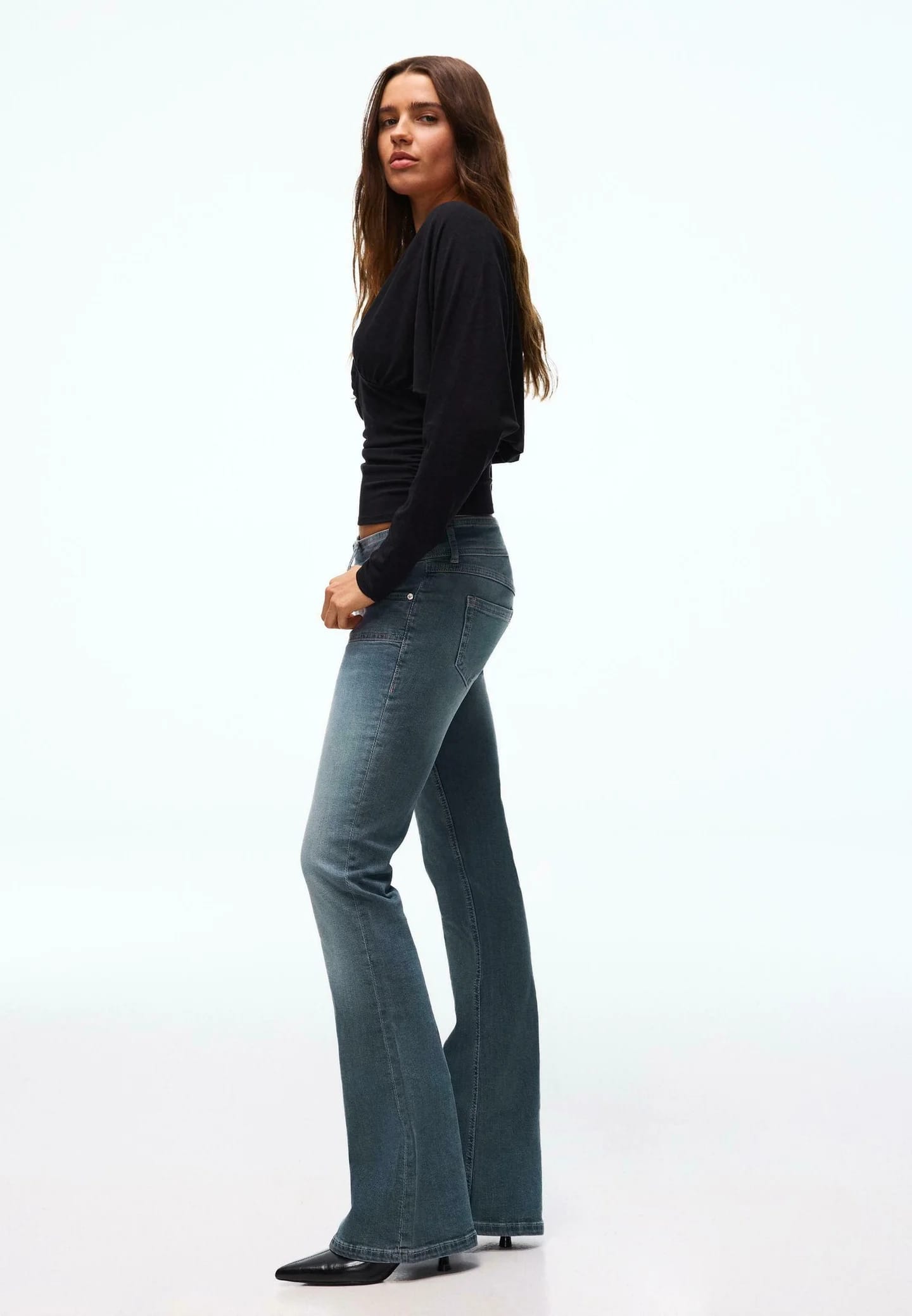 Джинсы Bootcut - фото 4