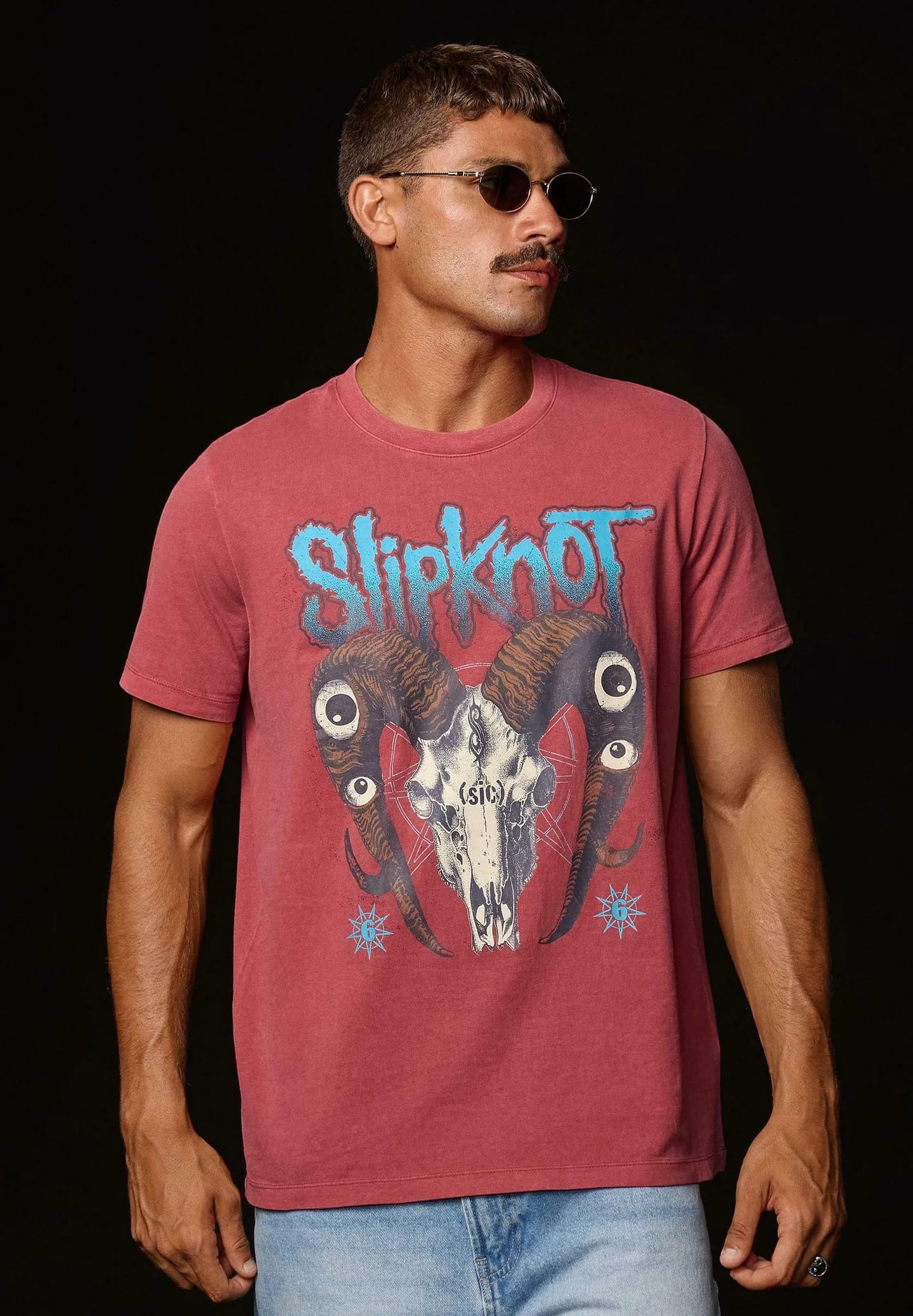 SLIPKNOT REGULAR FIT - футболка с принтом - фото 2