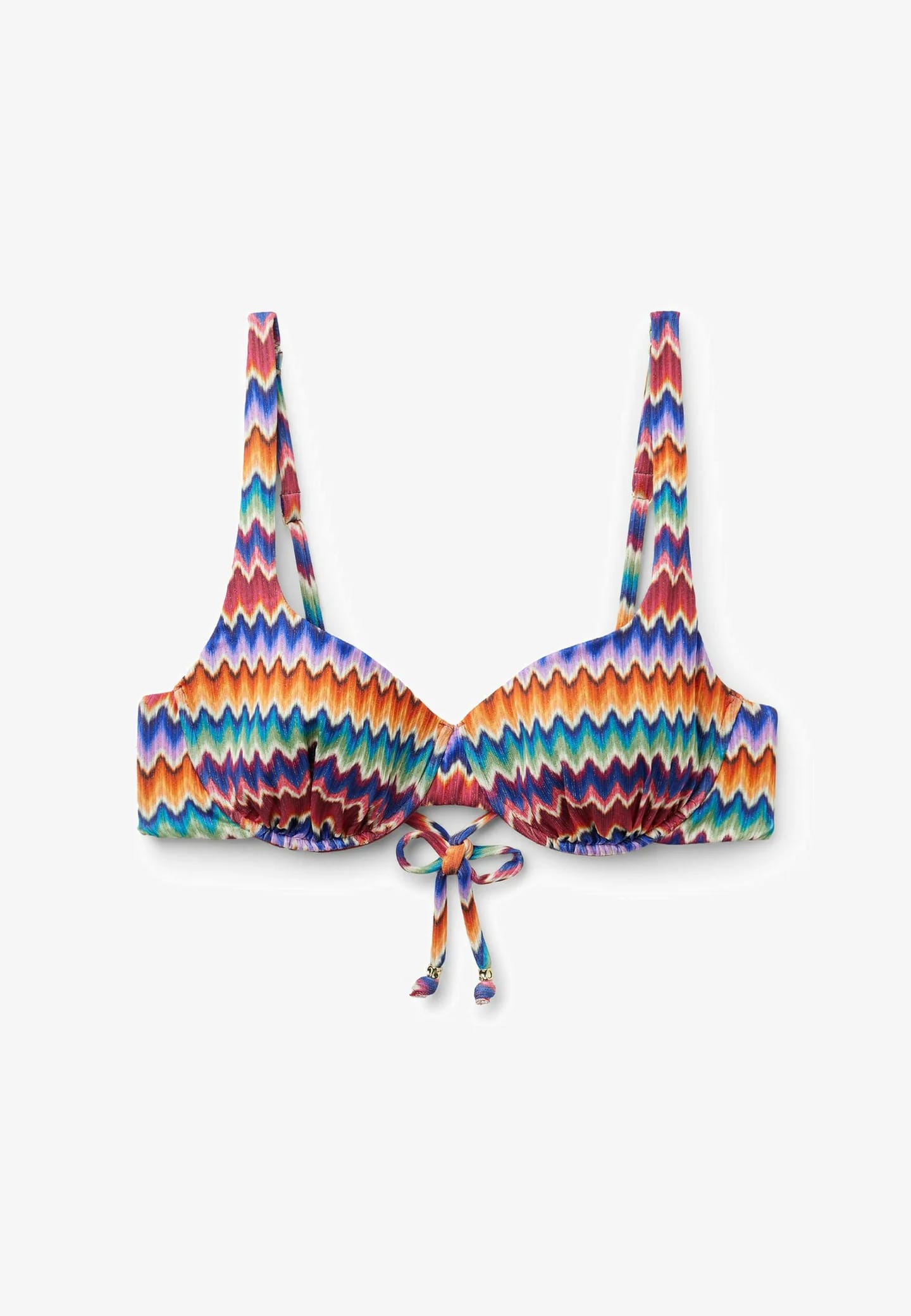 VIBRANT CHEVRON - Верх бикини - фото 5