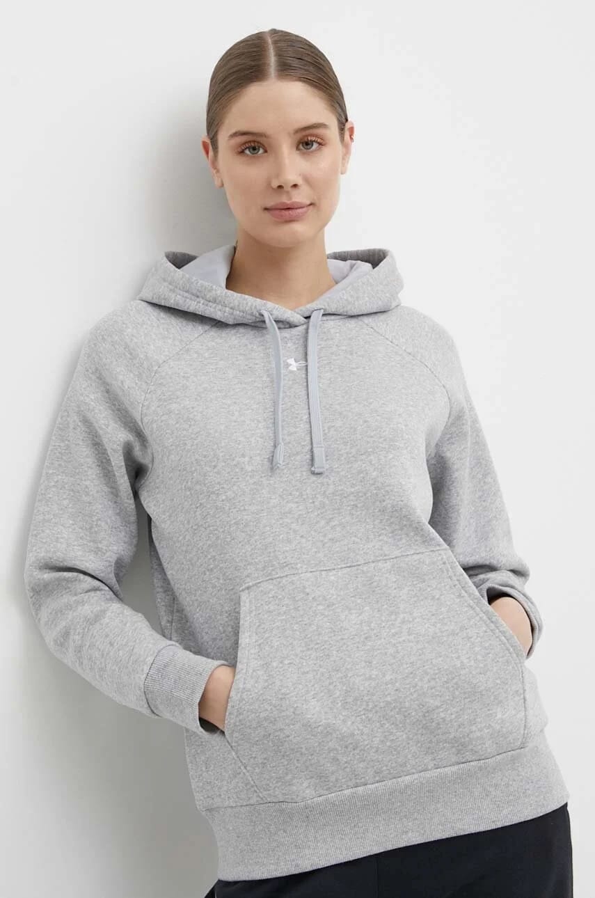 Женская хлопковая худи UA Rival Fleece
