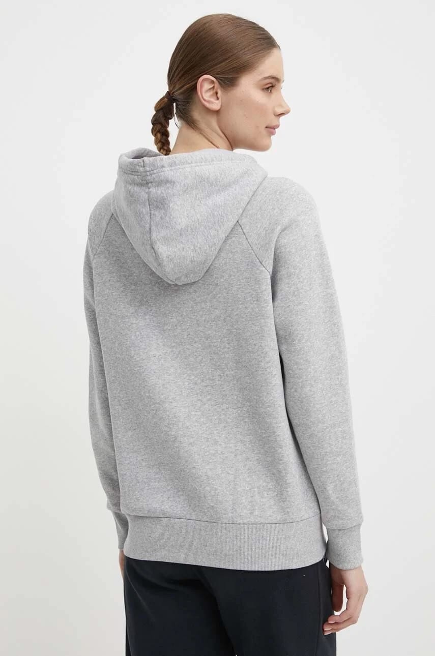 Женская хлопковая худи UA Rival Fleece - фото 3