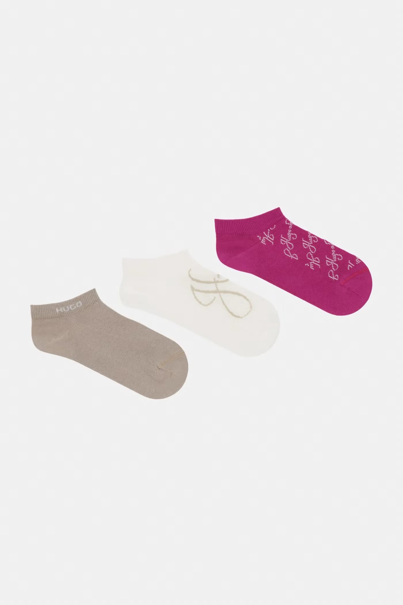 Женские носки с хлопком 3P AS MONOGRAM CC в упаковке из 3 штук