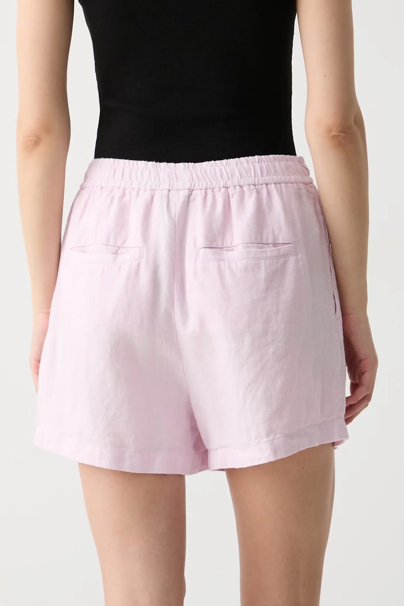 Шорты женские льняные LINEN-WVN-SHORTS - фото 3