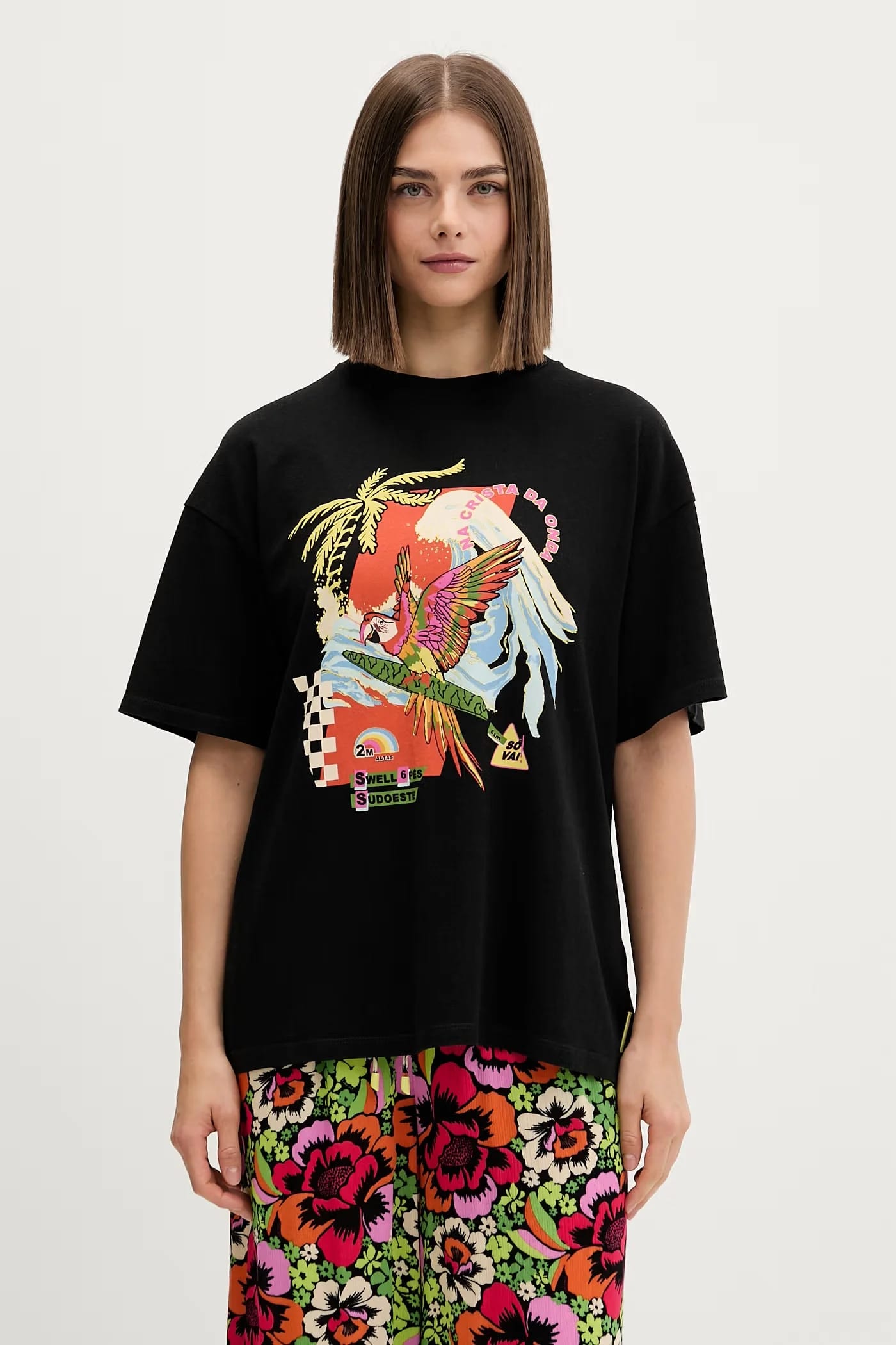 Женская футболка из хлопка Farm Rio