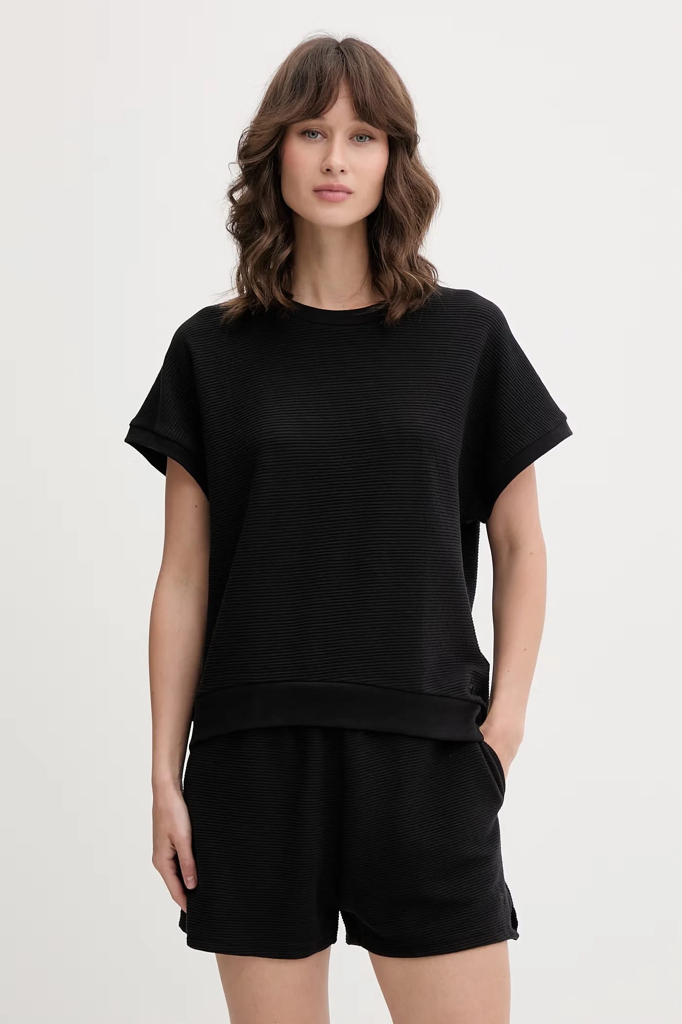 Lounge женская футболка с лиоцеллом BB TEXTURE_Top