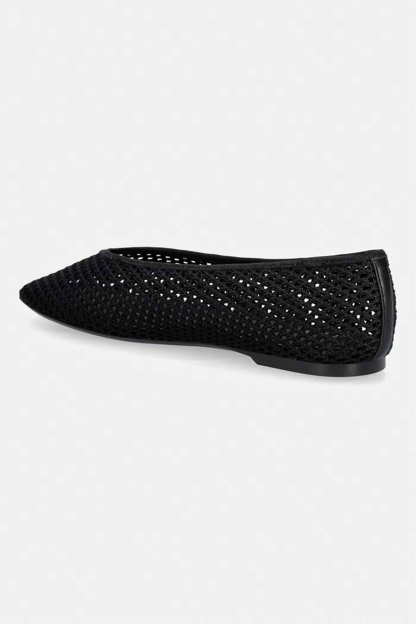 Балетки SQUARE BALLERINA LINEN MESH - фото 3