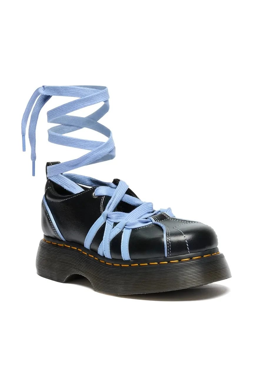 Кожаные балетки Buzz Ballerina Lace Up Shoe - фото 8