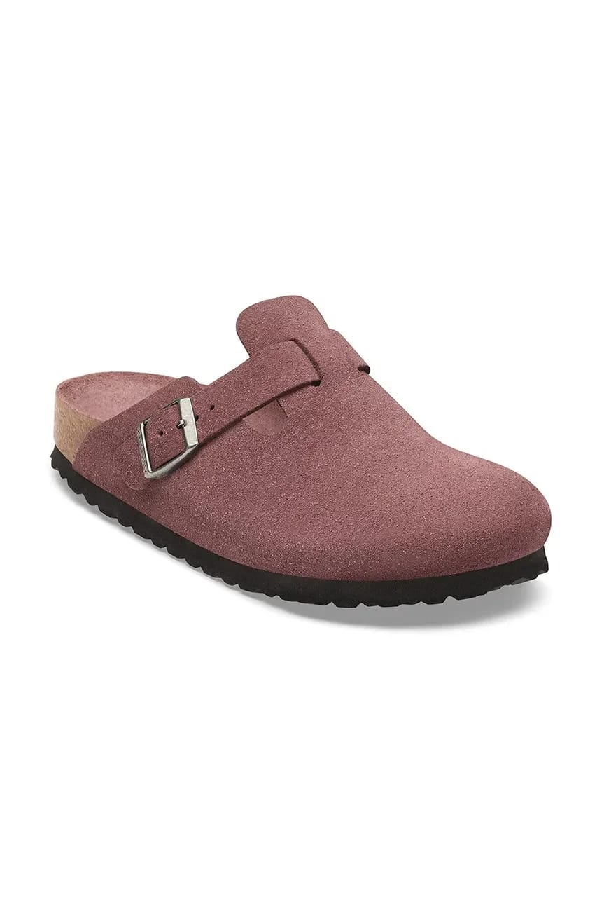 Мюли Boston Soft Footbed из замши и кожи с закрытым носком - фото 2