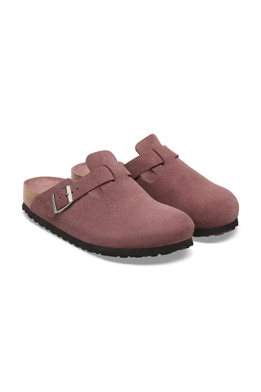 Мюли Boston Soft Footbed из замши и кожи с закрытым носком - фото 3