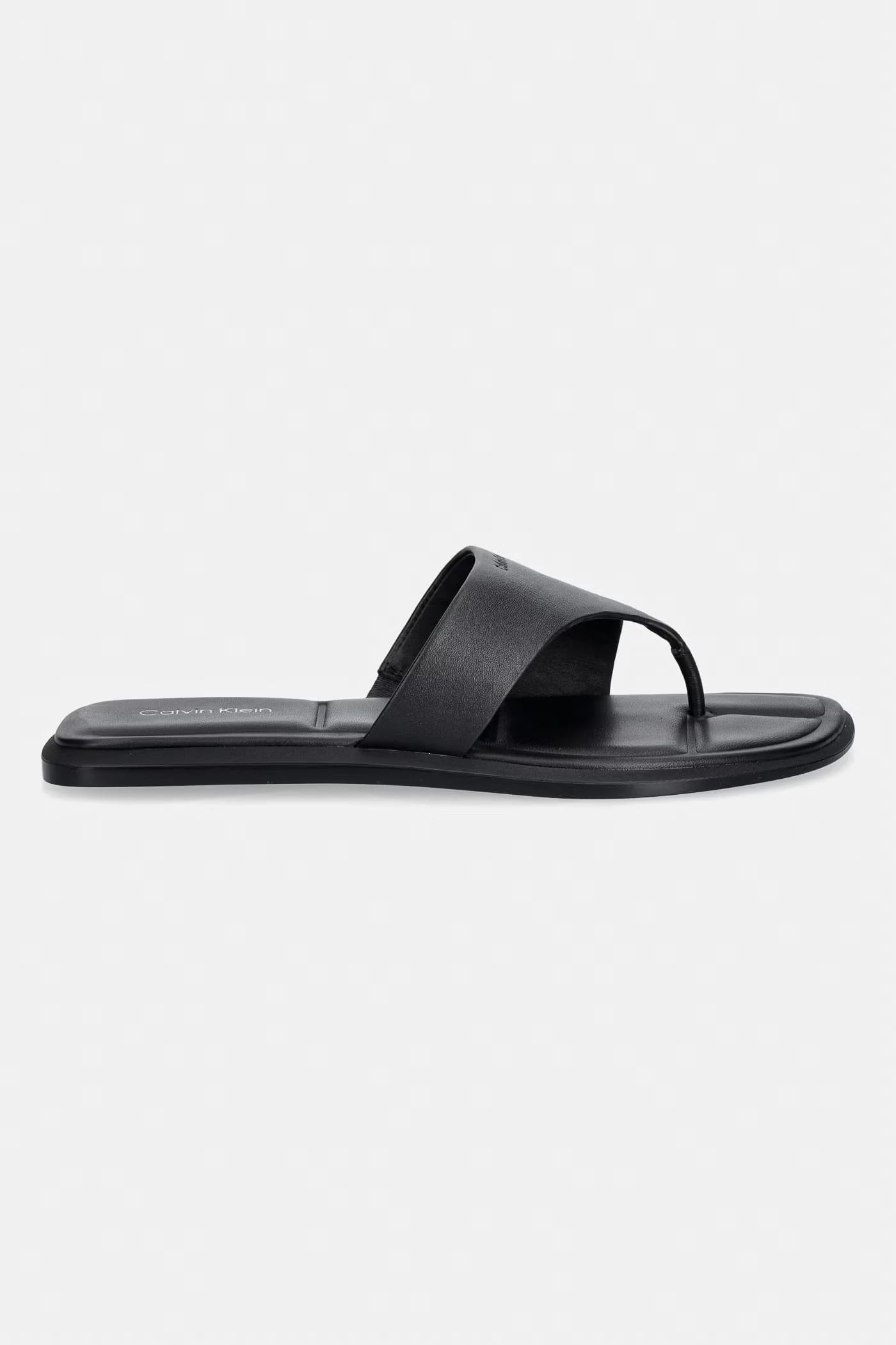 Женские кожаные шлепанцы FLAT SANDAL THONG LTH - фото 2